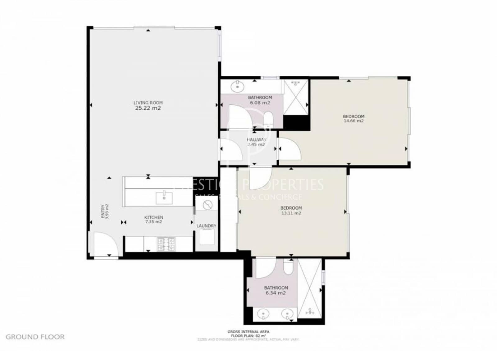 2 quarto Apartamento para venda em Santa Eulalia / Santa Eularia com piscina garagem - 1 050 000 € (Ref: 10034805)