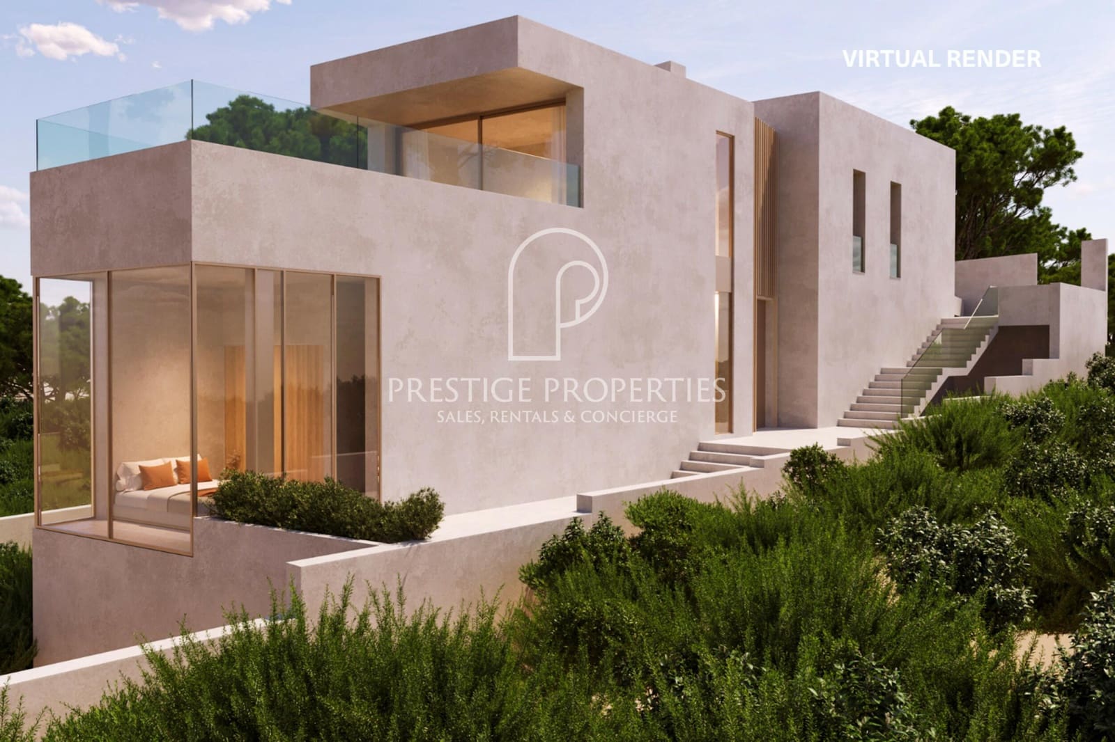 5 Zimmer Villa zu verkaufen in Santa Eulalia / Santa Eularia mit Pool Garage - 2.950.000 € (Ref: 10040234)