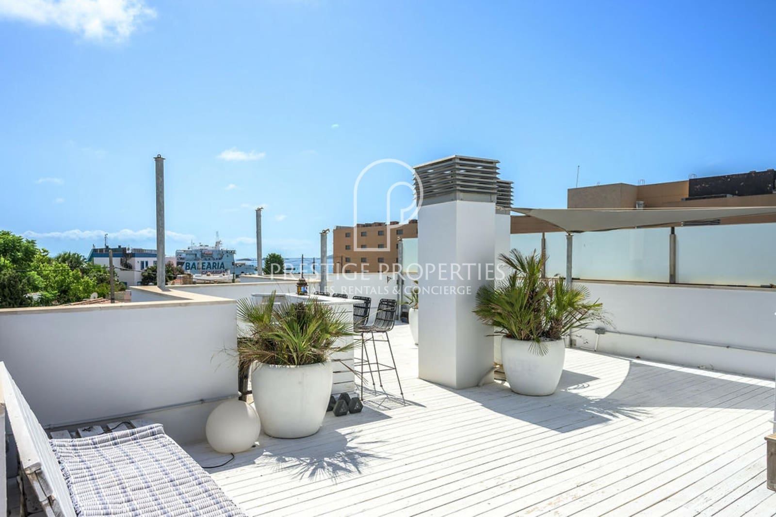 5 Zimmer Reihenhaus zu verkaufen in Ibiza / Eivissa Stadt mit Pool Garage - 1.995.000 € (Ref: 10054484)