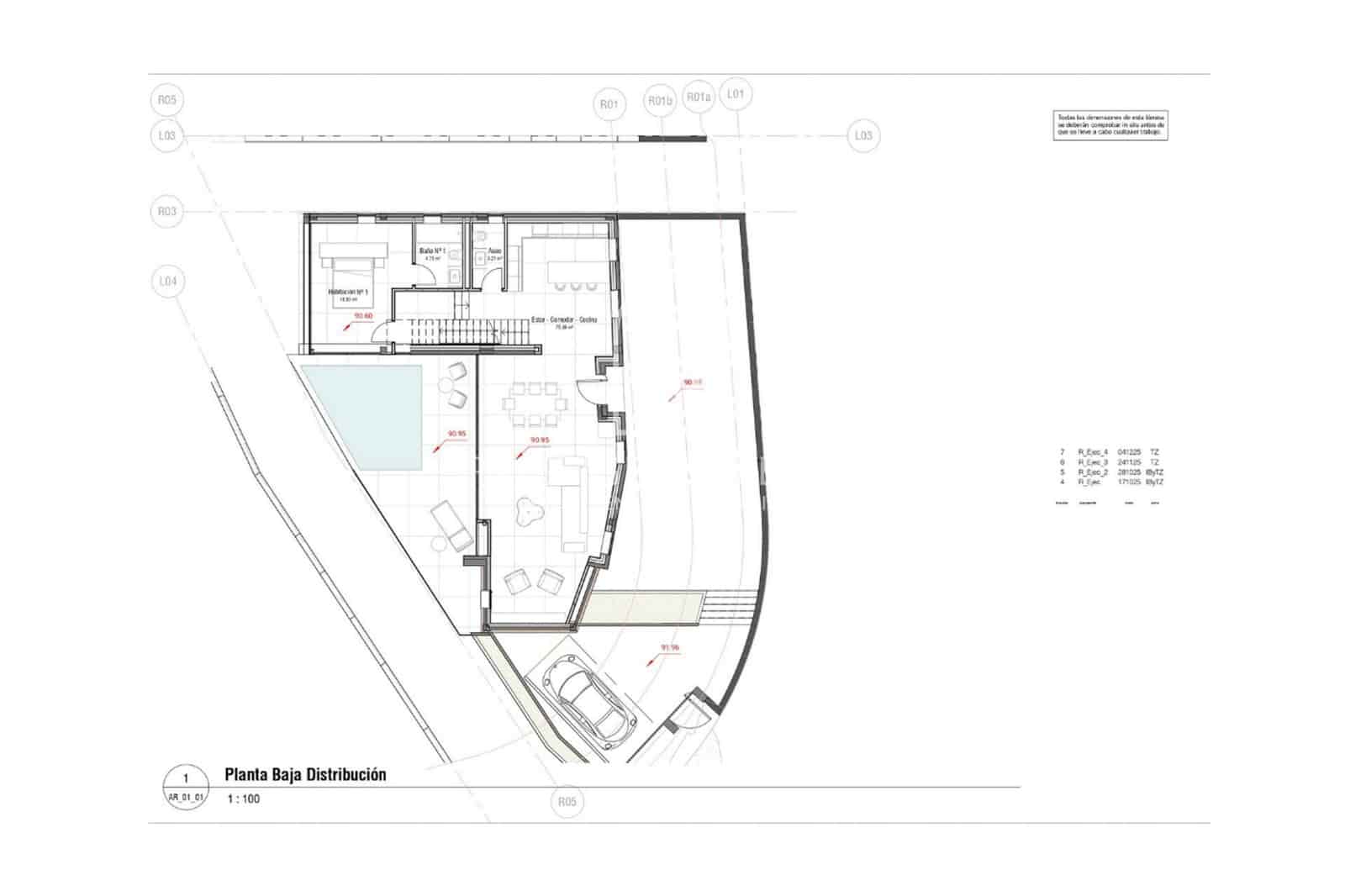 5 soverom Villa til salgs i Santa Eulalia / Santa Eularia med svømmebasseng garasje - € 2 950 000 (Ref: 10099561)
