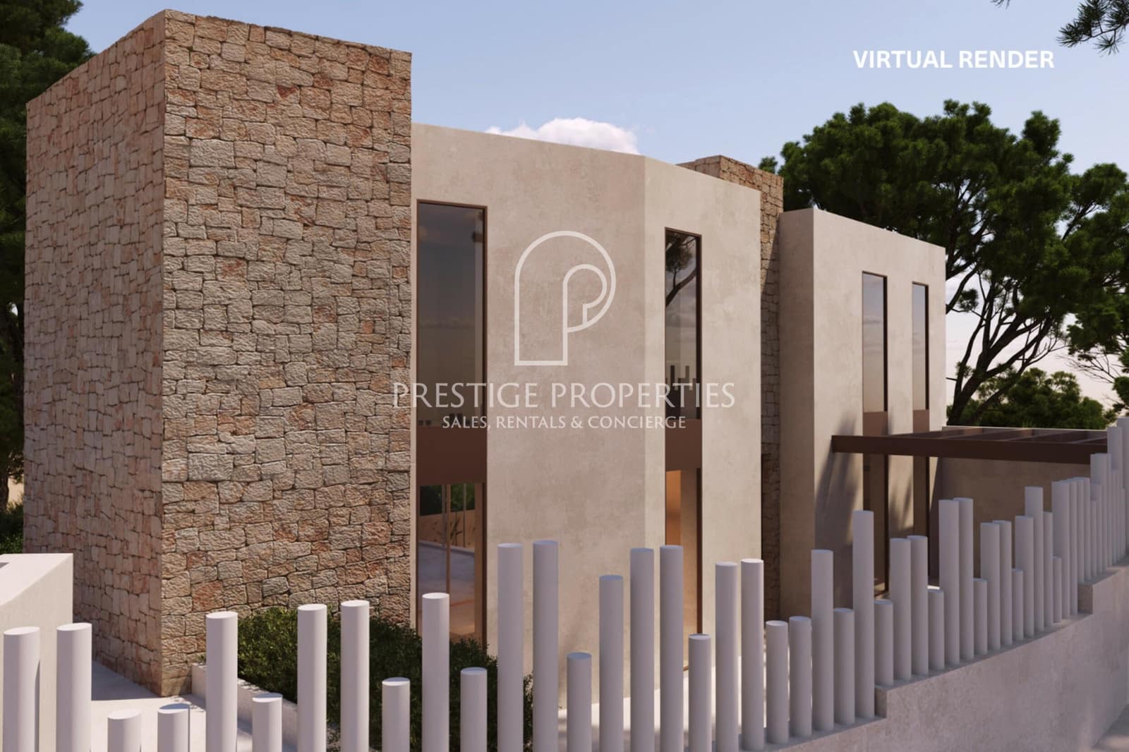 5 soverom Villa til salgs i Santa Eulalia / Santa Eularia med svømmebasseng garasje - € 2 950 000 (Ref: 10099561)