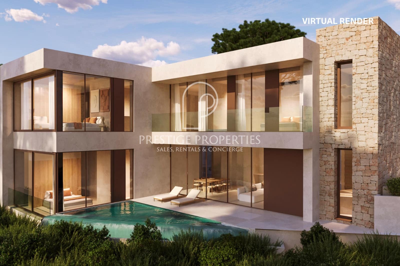 5 soverom Villa til salgs i Santa Eulalia / Santa Eularia med svømmebasseng garasje - € 2 950 000 (Ref: 10099561)