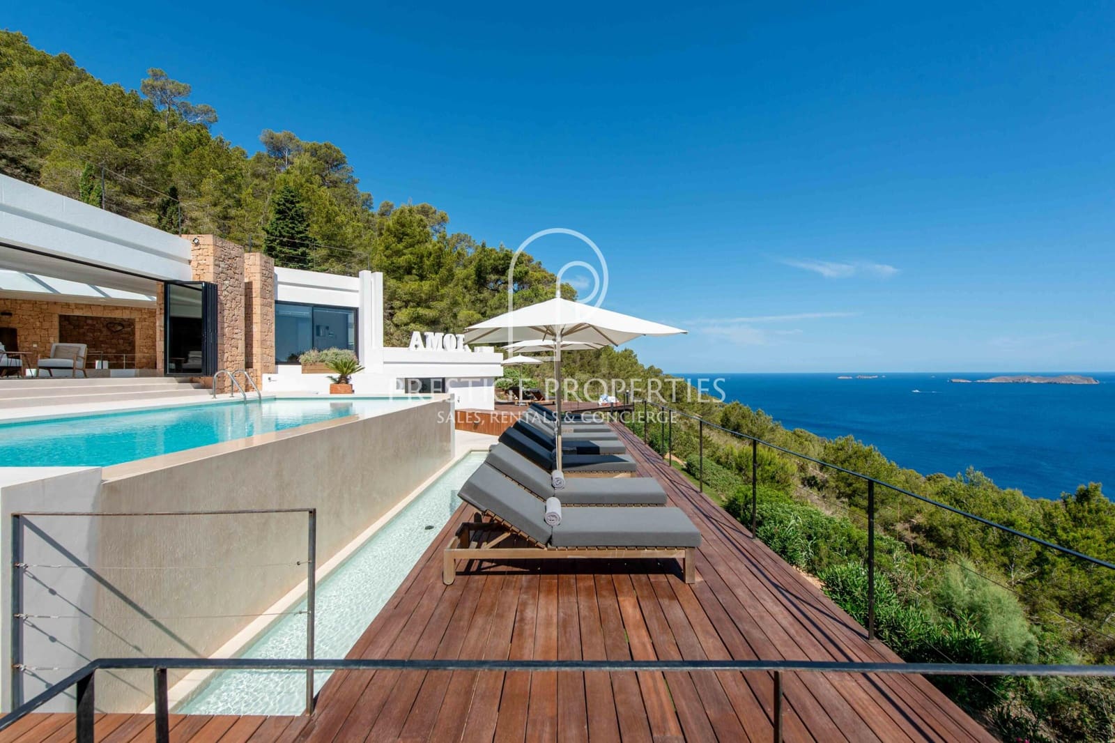6 bedroom Villa for sale in San Jose / Sant Josep de Sa Talaia with pool garage - € 8,500,000 (Ref: 10118657)