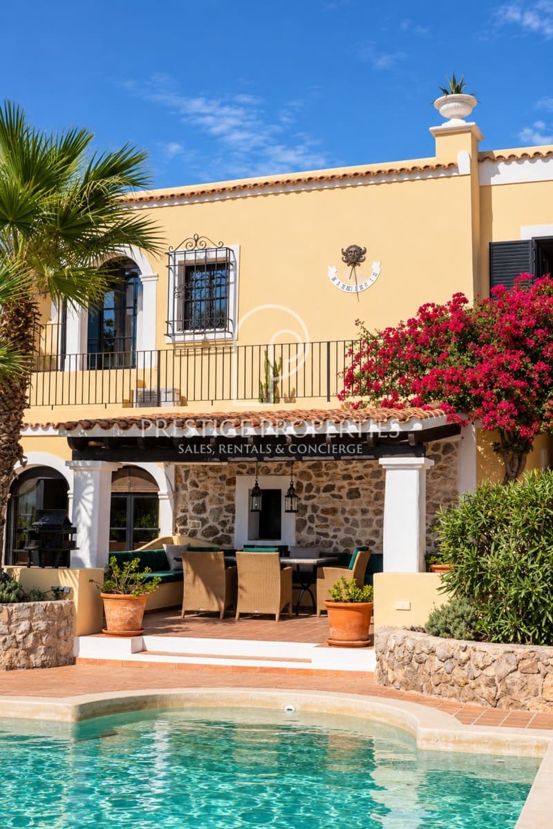 6 soverom Villa til salgs i San Jose / Sant Josep de Sa Talaia med svømmebasseng garasje - € 4 750 000 (Ref: 10164007)