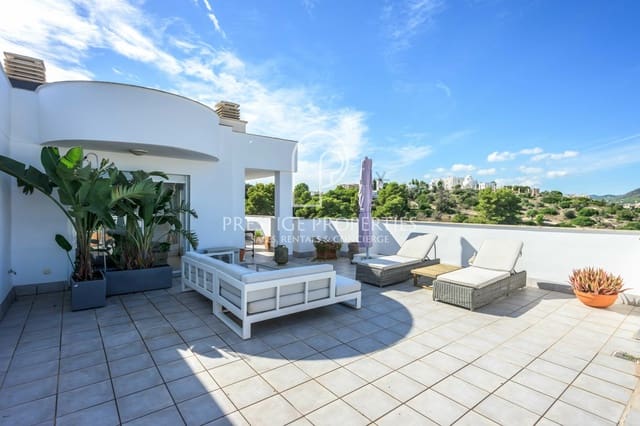 2 slaapkamer Penthouse te koop in Ibiza dorp met garage - € 790.000 (Ref: 10168023)
