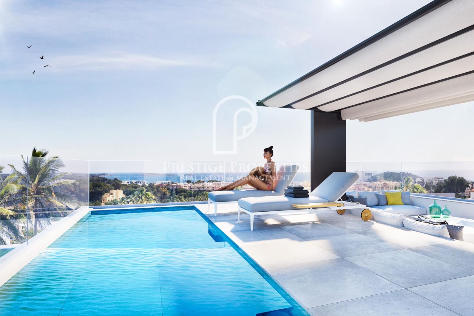 4 camera da letto Villa in vendita in Santa Eulalia / Santa Eularia con piscina - 2.350.000 € (Rif: 6240888)