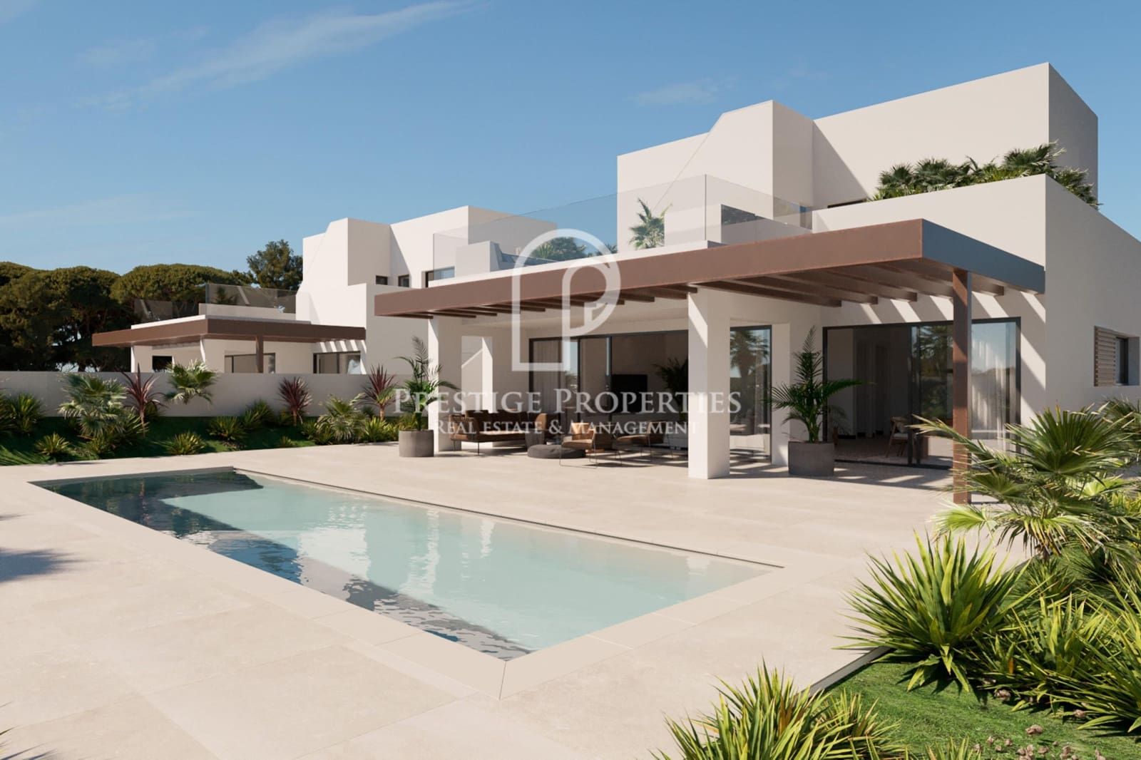 Chalet de 4 habitaciones en Santa Eulalia / Santa Eularia en venta con piscina garaje - 2.460.000 € (Ref: 6891374)