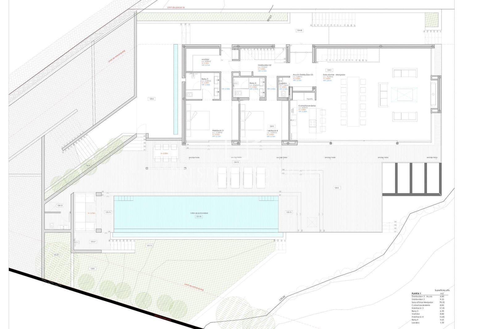 7 sypialnia Willa na sprzedaż w Santa Eulalia / Santa Eularia z basenem garażem - 6 300 000 € (Ref: 7466969)