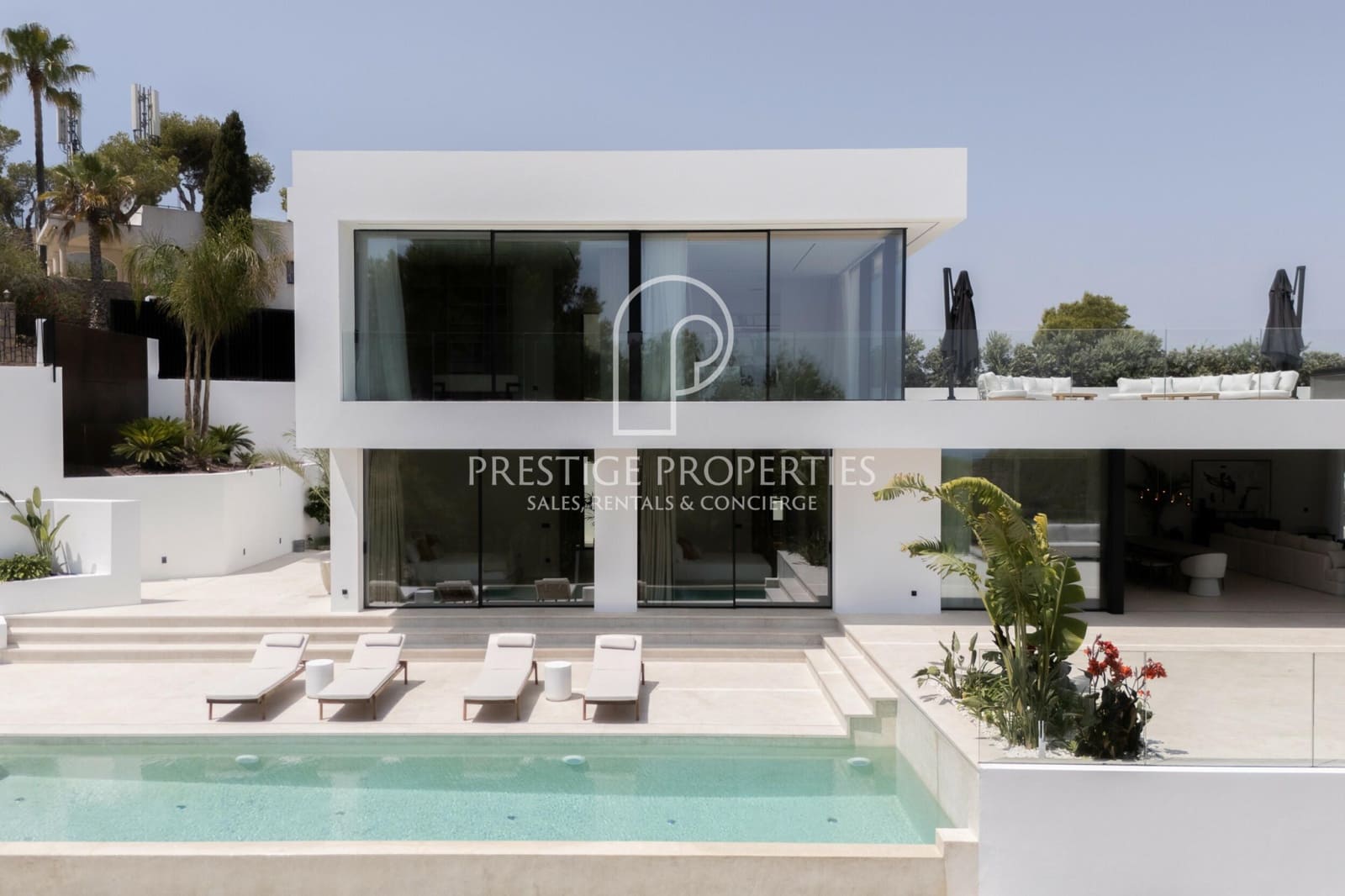 7 sypialnia Willa na sprzedaż w Santa Eulalia / Santa Eularia z basenem garażem - 6 300 000 € (Ref: 7466969)