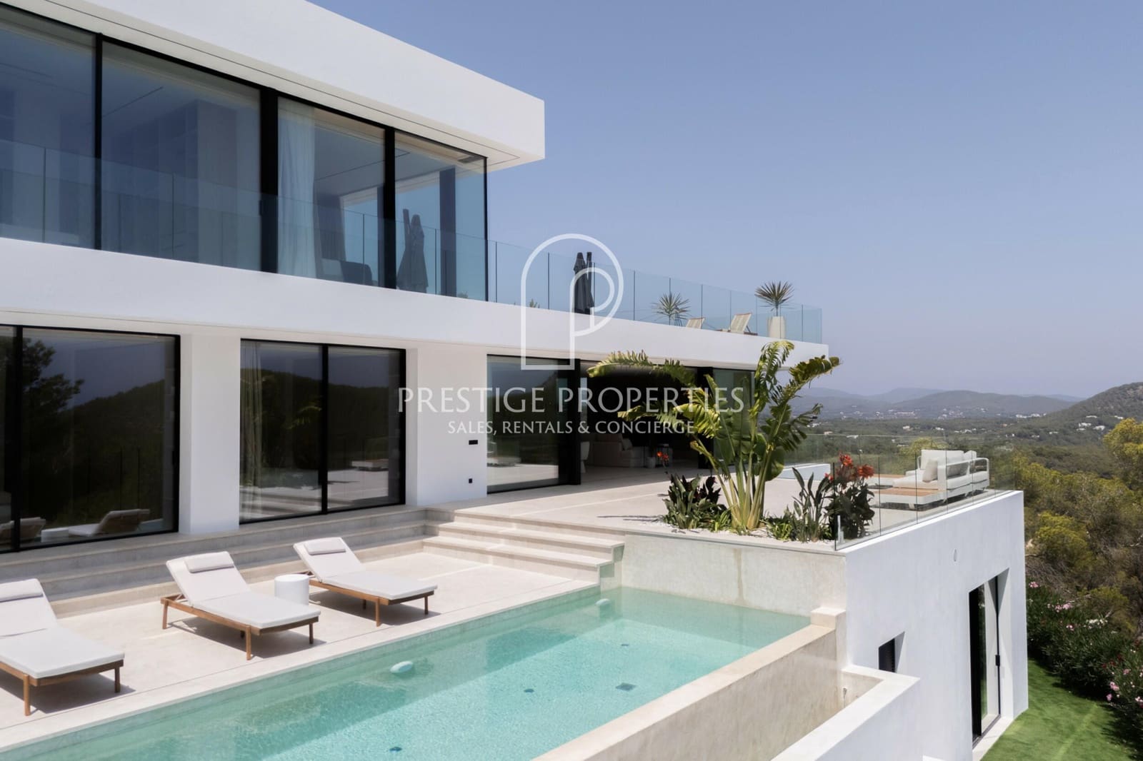 7 sypialnia Willa na sprzedaż w Santa Eulalia / Santa Eularia z basenem garażem - 6 300 000 € (Ref: 7466969)