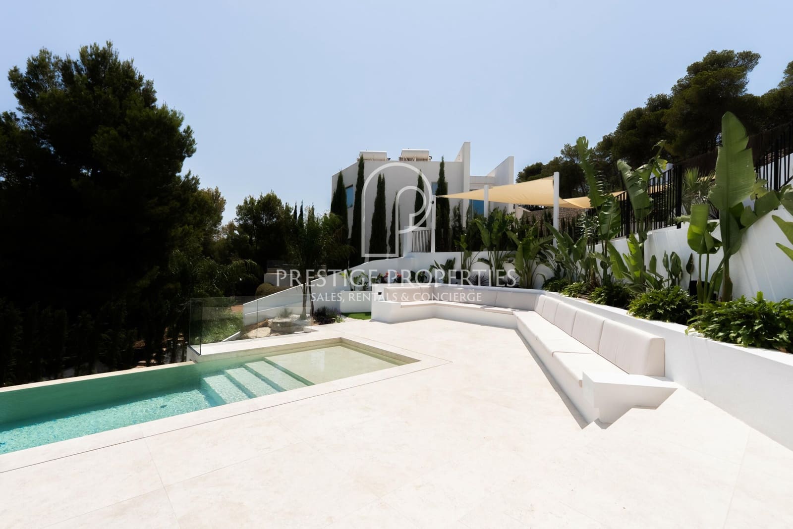 7 sypialnia Willa na sprzedaż w Santa Eulalia / Santa Eularia z basenem garażem - 6 300 000 € (Ref: 7466969)