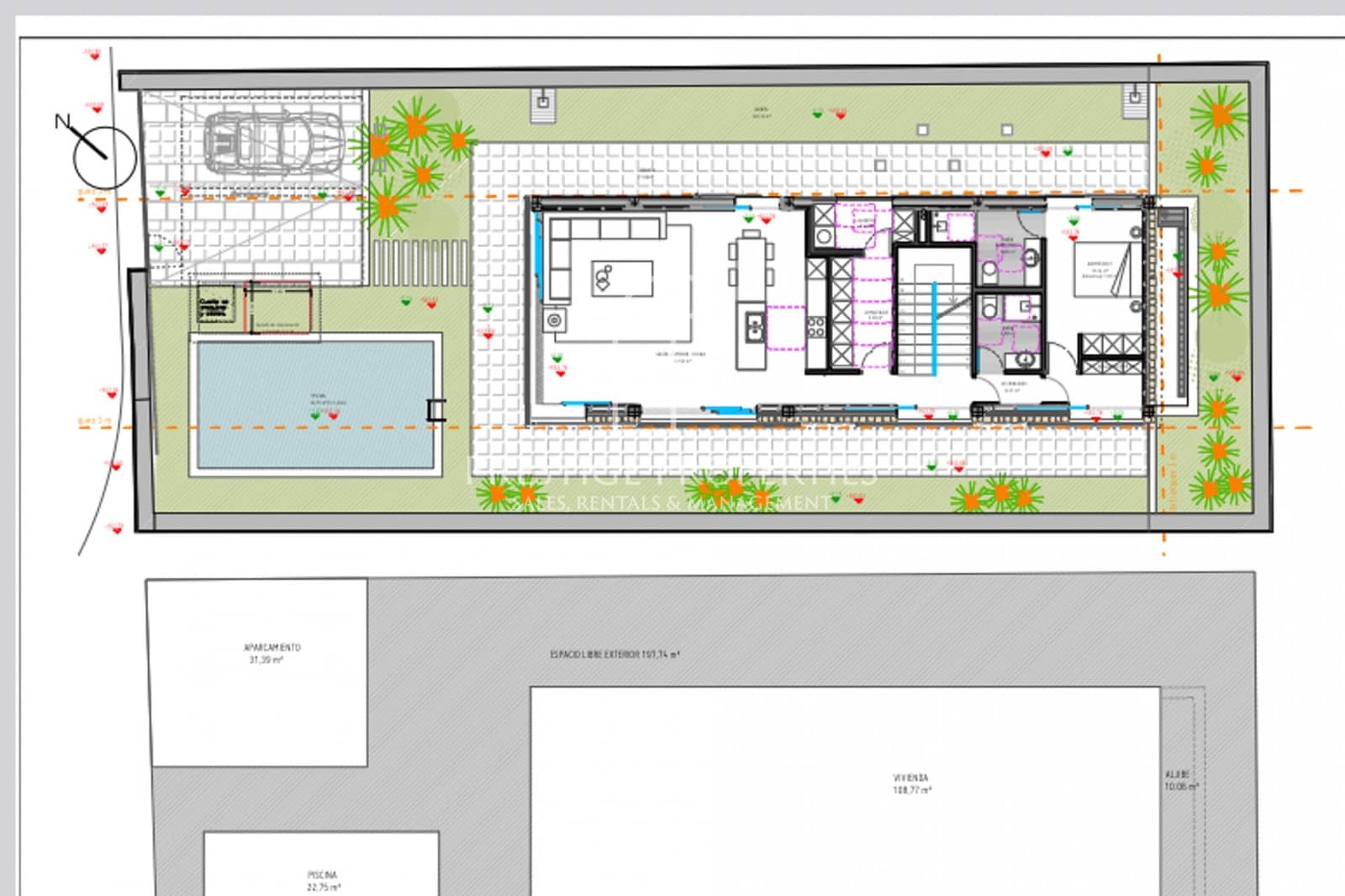 Ubebygd land til salgs i Santa Eulalia / Santa Eularia - € 980 000 (Ref: 7708200)