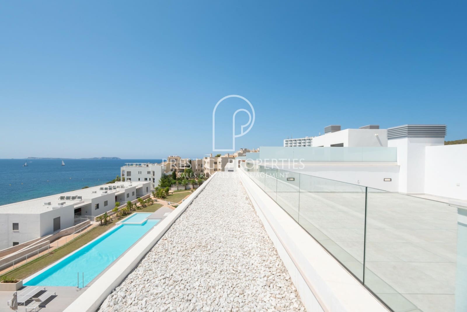 2 soveværelse Penthouse til salg i Sant Antoni de Portmany med swimmingpool garage - € 1.200.000 (Ref: 7748915)