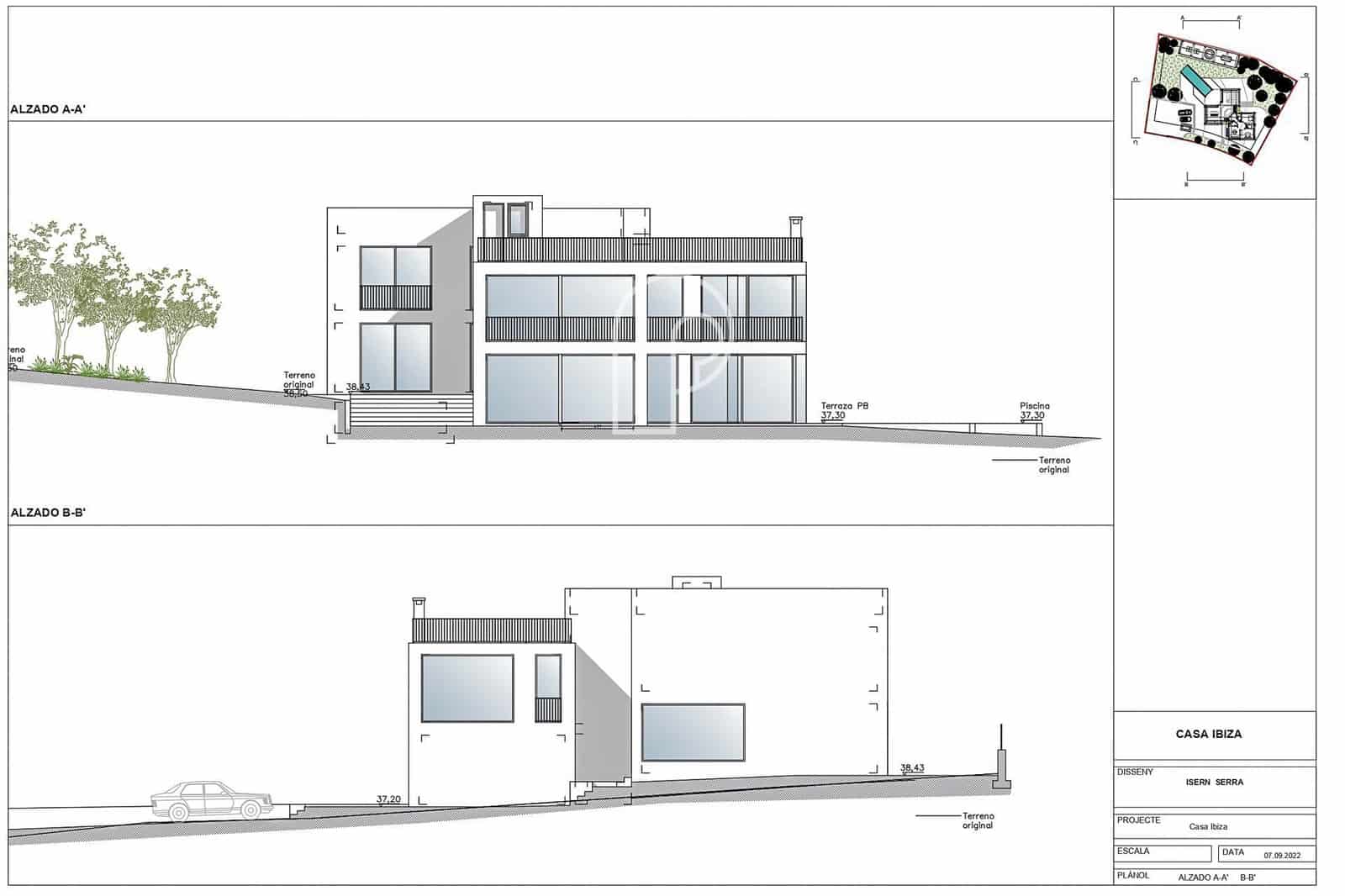 6 bedroom Villa for sale in Santa Eulalia / Santa Eularia with pool garage - € 3,400,000 (Ref: 8113280)