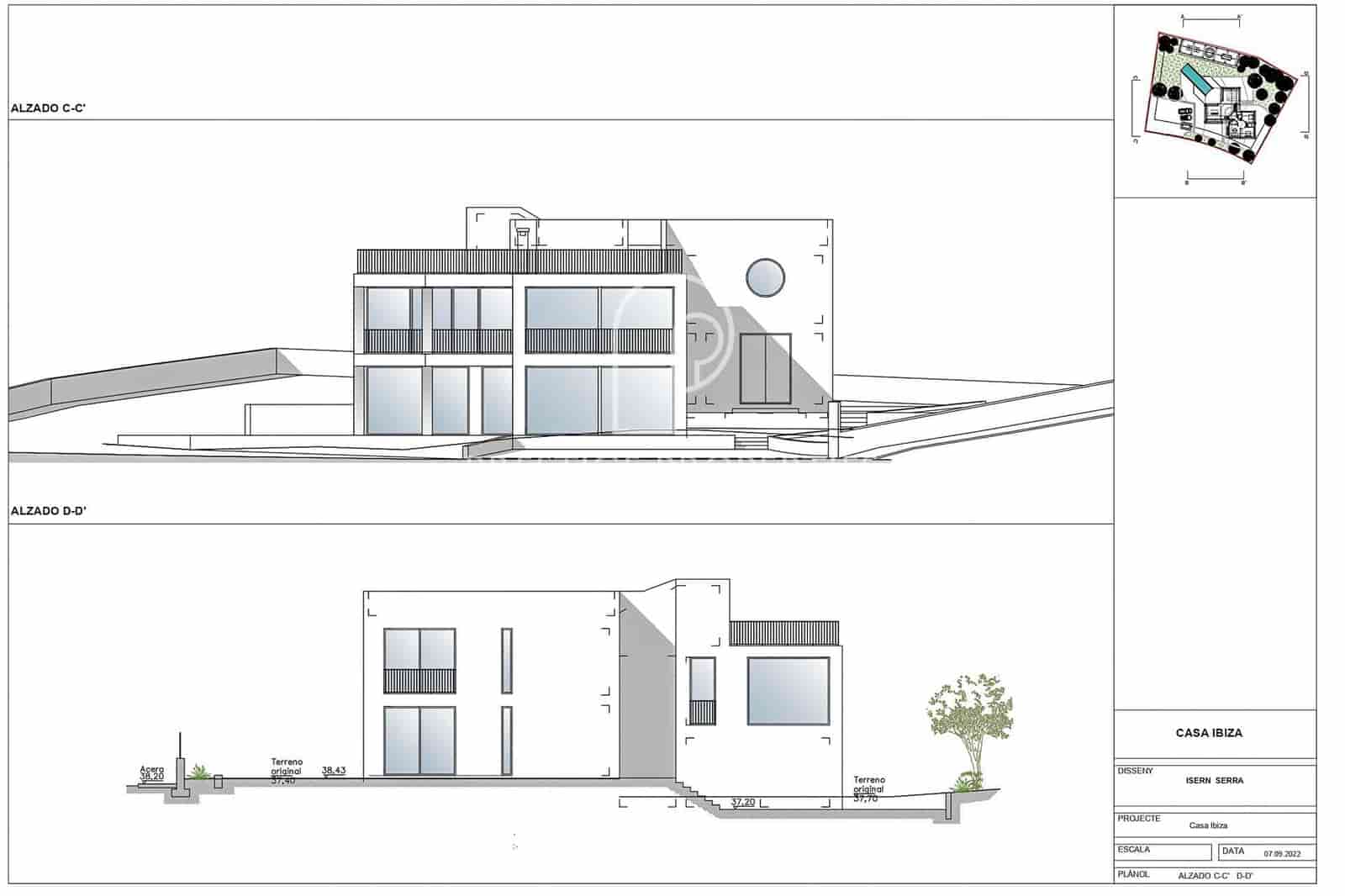 6 bedroom Villa for sale in Santa Eulalia / Santa Eularia with pool garage - € 3,400,000 (Ref: 8113280)