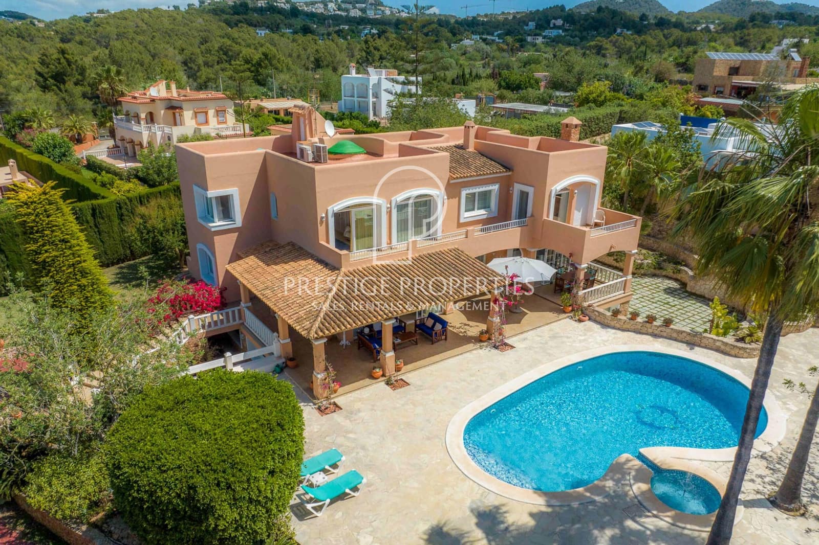 5 chambre Villa/Maison à vendre à Santa Eulalia / Santa Eularia avec piscine garage - 3 960 000 € (Ref: 8286144)