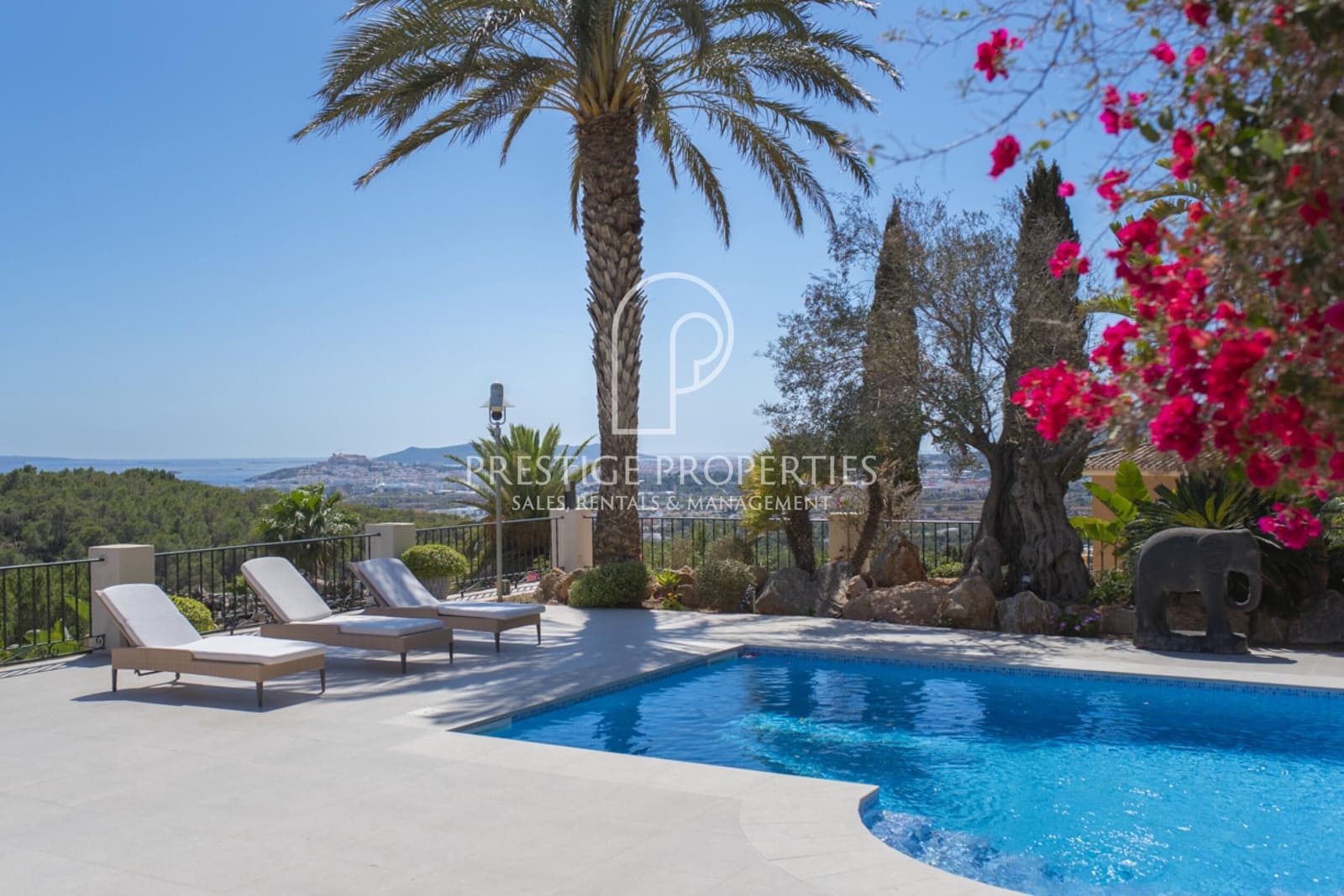 3 makuuhuone Huvila myytävänä paikassa Santa Eulalia / Santa Eularia mukana uima-altaan - 3 950 000 € (Ref: 8321625)