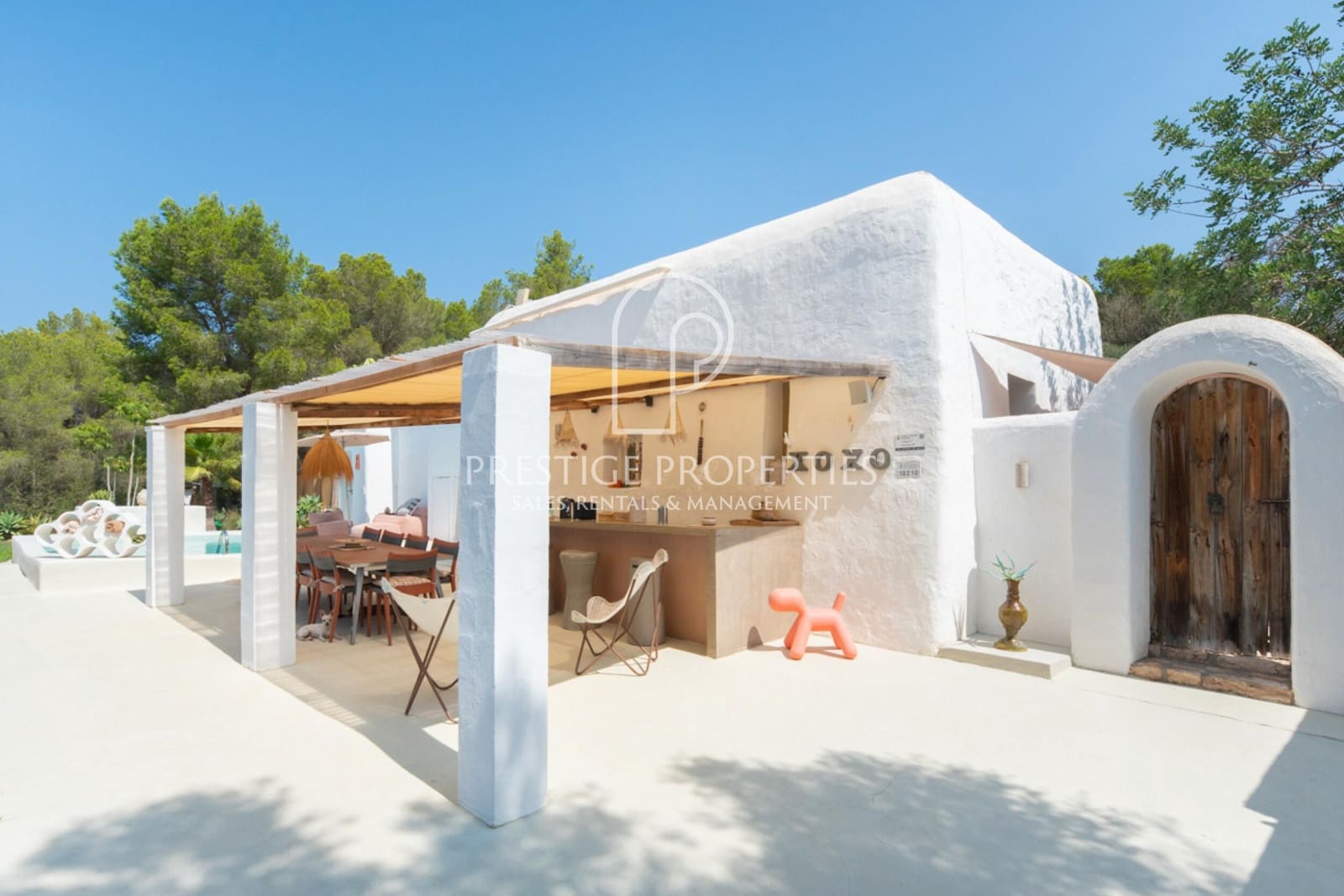 5 chambre Finca/Maison de Campagne à vendre à Sant Antoni de Portmany avec piscine - 2 950 000 € (Ref: 8501280)