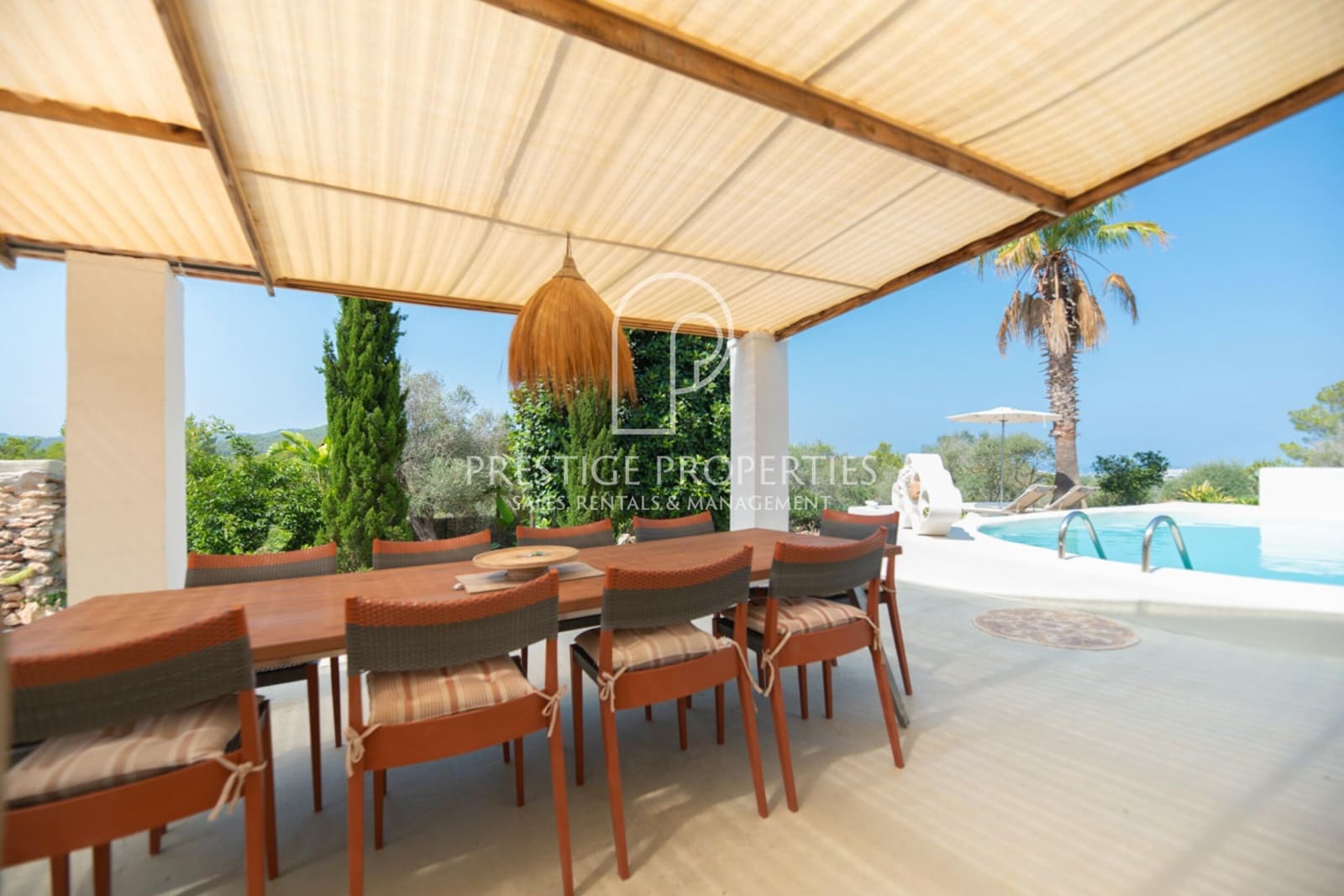 5 chambre Finca/Maison de Campagne à vendre à Sant Antoni de Portmany avec piscine - 2 950 000 € (Ref: 8501280)