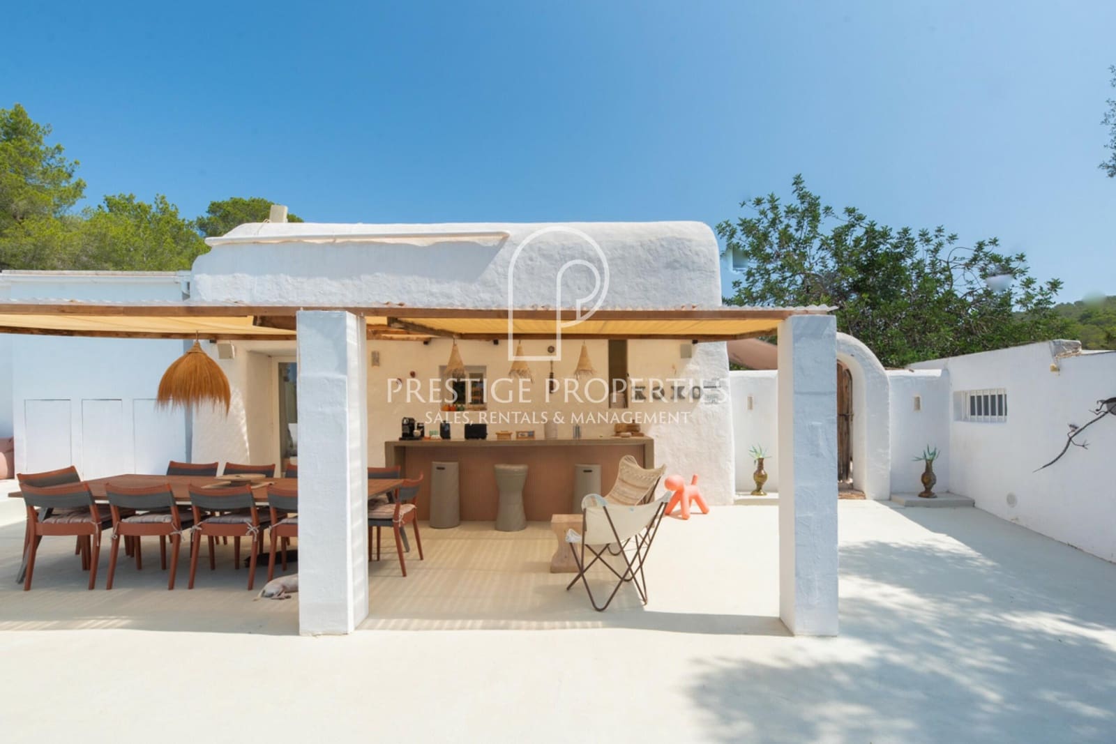 5 chambre Finca/Maison de Campagne à vendre à Sant Antoni de Portmany avec piscine - 2 950 000 € (Ref: 8501280)