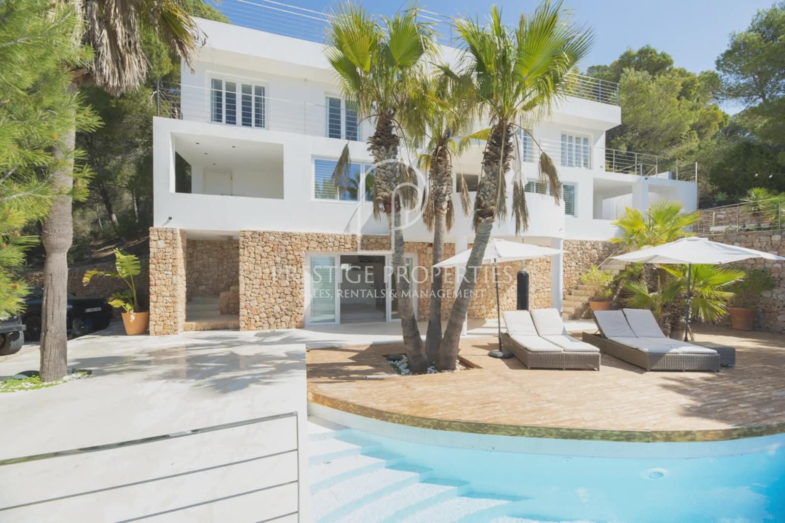 6 chambre Villa/Maison à vendre à San Jose / Sant Josep de Sa Talaia avec piscine garage - 3 800 000 € (Ref: 8736557)