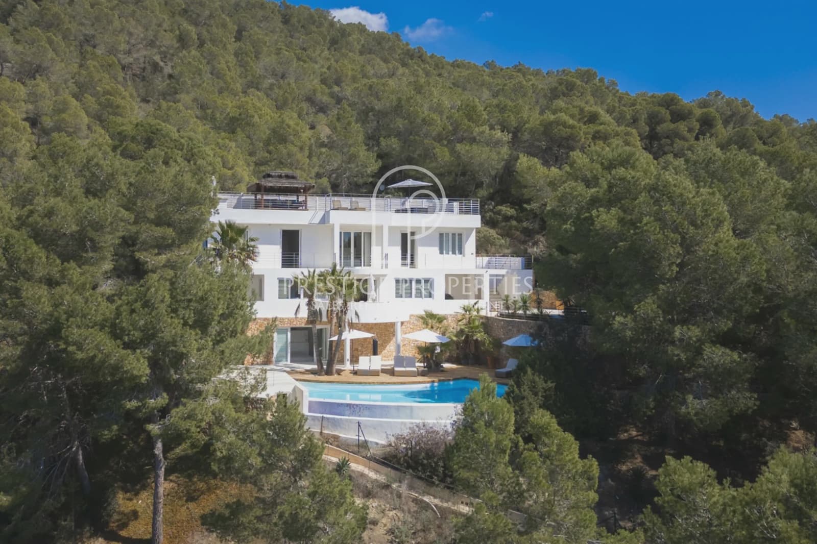 6 chambre Villa/Maison à vendre à San Jose / Sant Josep de Sa Talaia avec piscine garage - 3 800 000 € (Ref: 8736557)