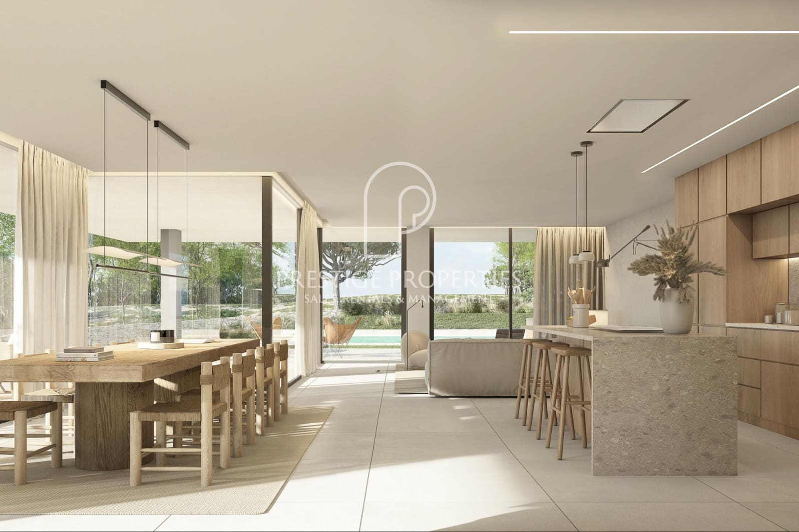 5 camera da letto Villa in vendita in Santa Eulalia / Santa Eularia con piscina garage - 5.500.000 € (Rif: 8948199)