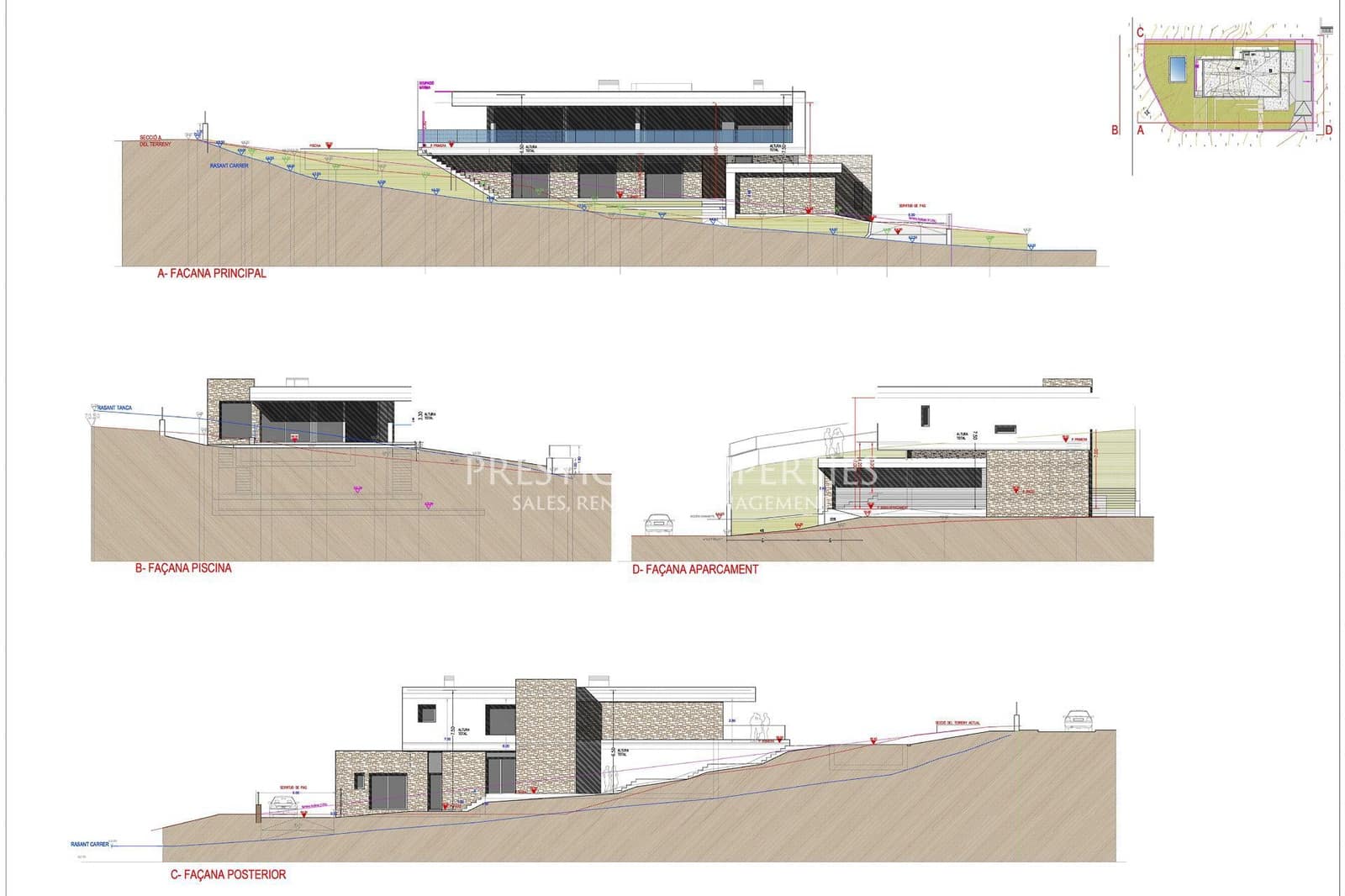 5 camera da letto Villa in vendita in Santa Eulalia / Santa Eularia con piscina garage - 5.500.000 € (Rif: 8948199)