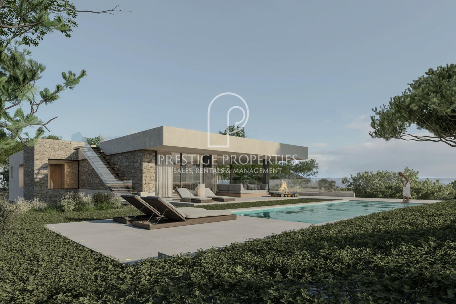 5 camera da letto Villa in vendita in Santa Eulalia / Santa Eularia con piscina garage - 5.500.000 € (Rif: 8948199)