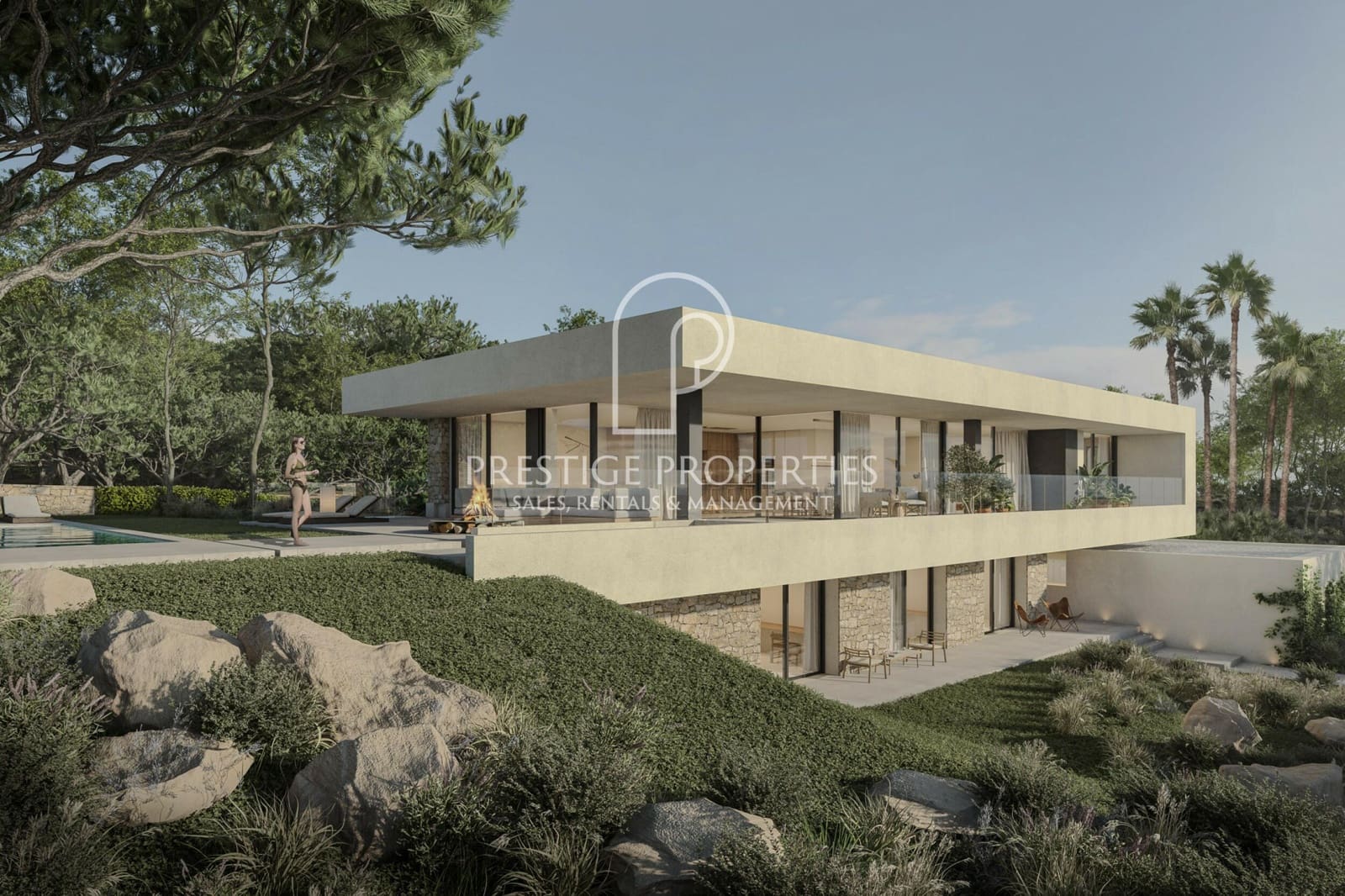 5 camera da letto Villa in vendita in Santa Eulalia / Santa Eularia con piscina garage - 5.500.000 € (Rif: 8948199)