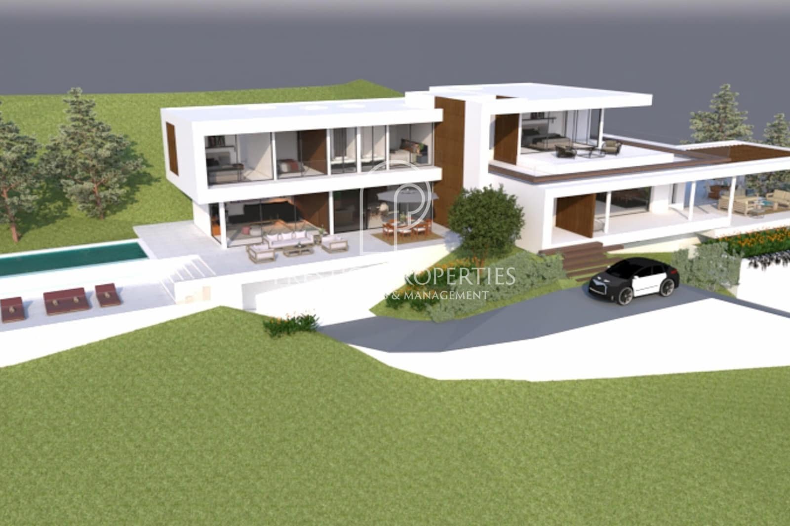 5 soveværelse Villa til salg i Santa Eulalia / Santa Eularia med swimmingpool garage - € 5.900.000 (Ref: 8960845)