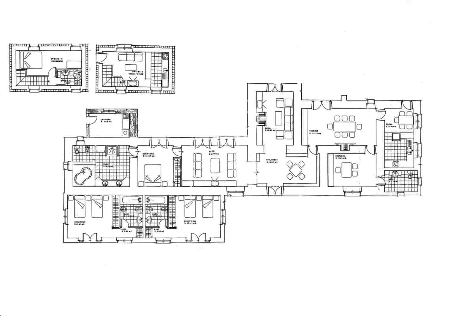 5 soveværelse Finca/Landehus til salg i Santa Eulalia / Santa Eularia med swimmingpool garage - € 4.995.000 (Ref: 8983663)