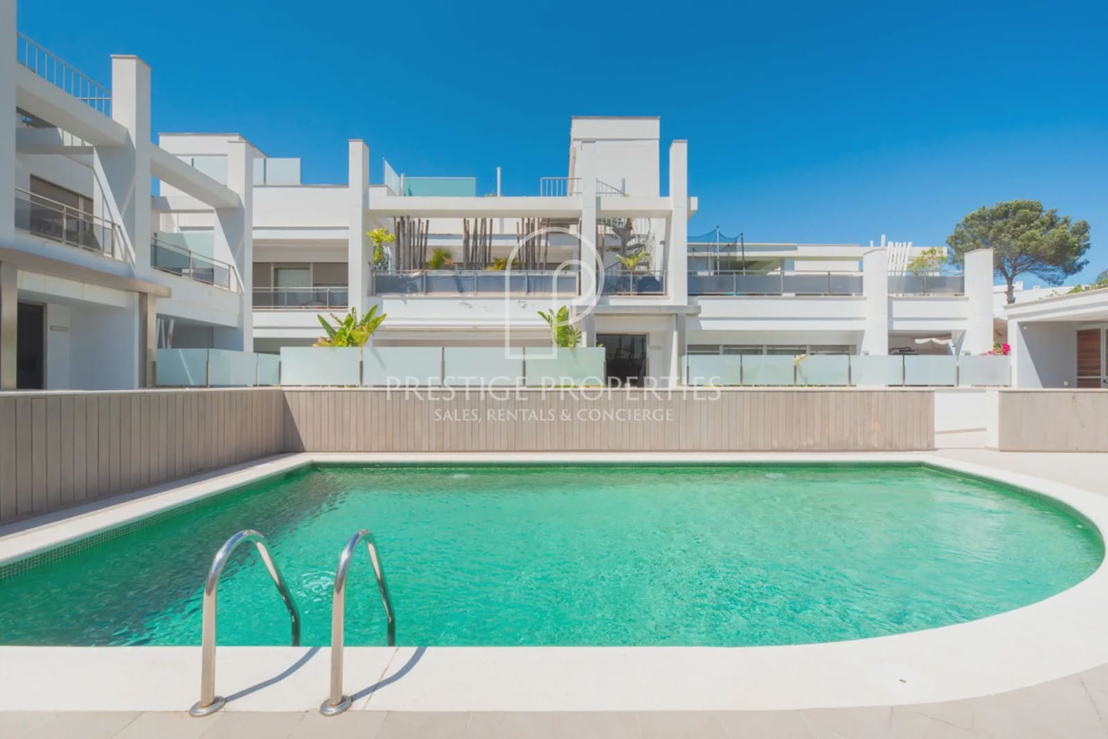 2 soveværelse Lejlighed til salg i Ibiza by med swimmingpool garage - € 1.085.000 (Ref: 9046499)