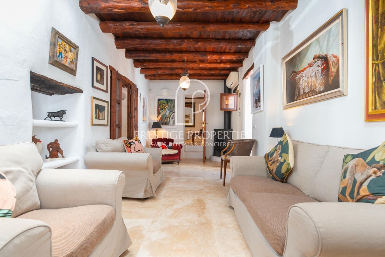 8 sypialnia Finka/Dom wiejski na sprzedaż w San Jose / Sant Josep de Sa Talaia z basenem garażem - 5 975 000 € (Ref: 9057068)