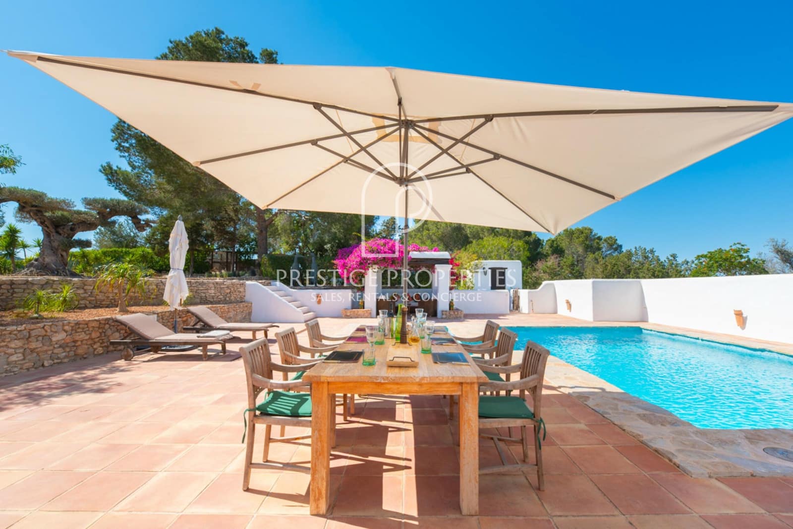 8 sypialnia Finka/Dom wiejski na sprzedaż w San Jose / Sant Josep de Sa Talaia z basenem garażem - 5 975 000 € (Ref: 9057068)