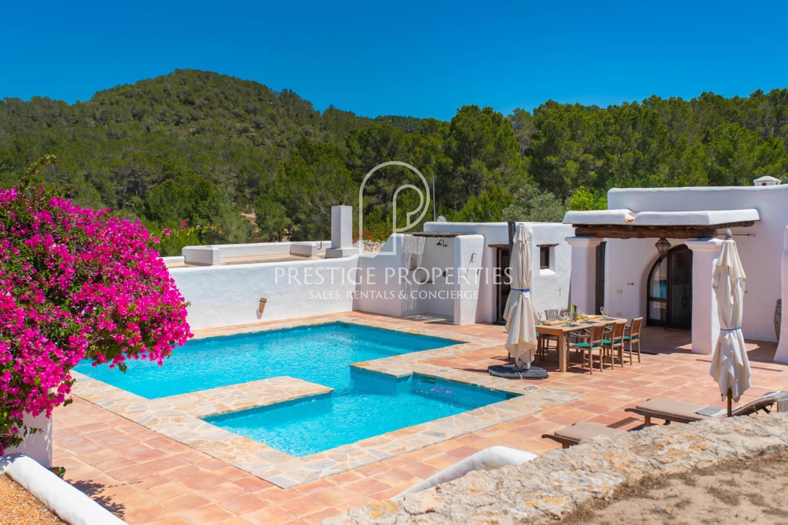 8 sypialnia Finka/Dom wiejski na sprzedaż w San Jose / Sant Josep de Sa Talaia z basenem garażem - 5 975 000 € (Ref: 9057068)