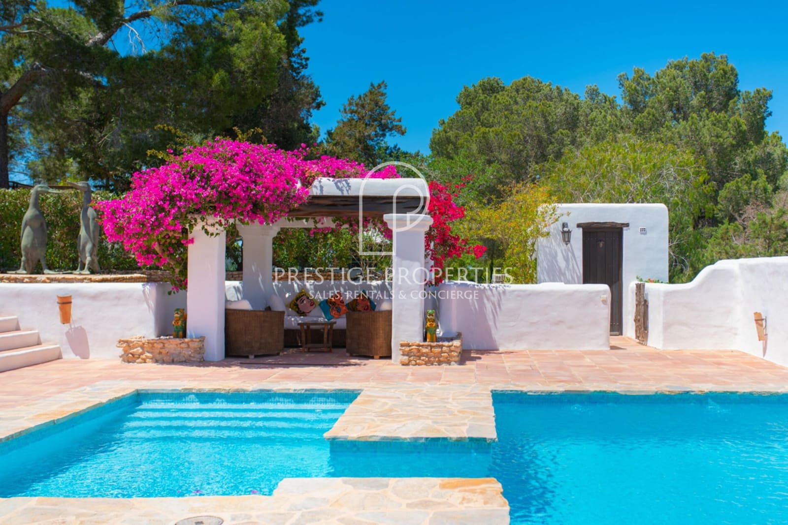 8 sypialnia Finka/Dom wiejski na sprzedaż w San Jose / Sant Josep de Sa Talaia z basenem garażem - 5 975 000 € (Ref: 9057068)