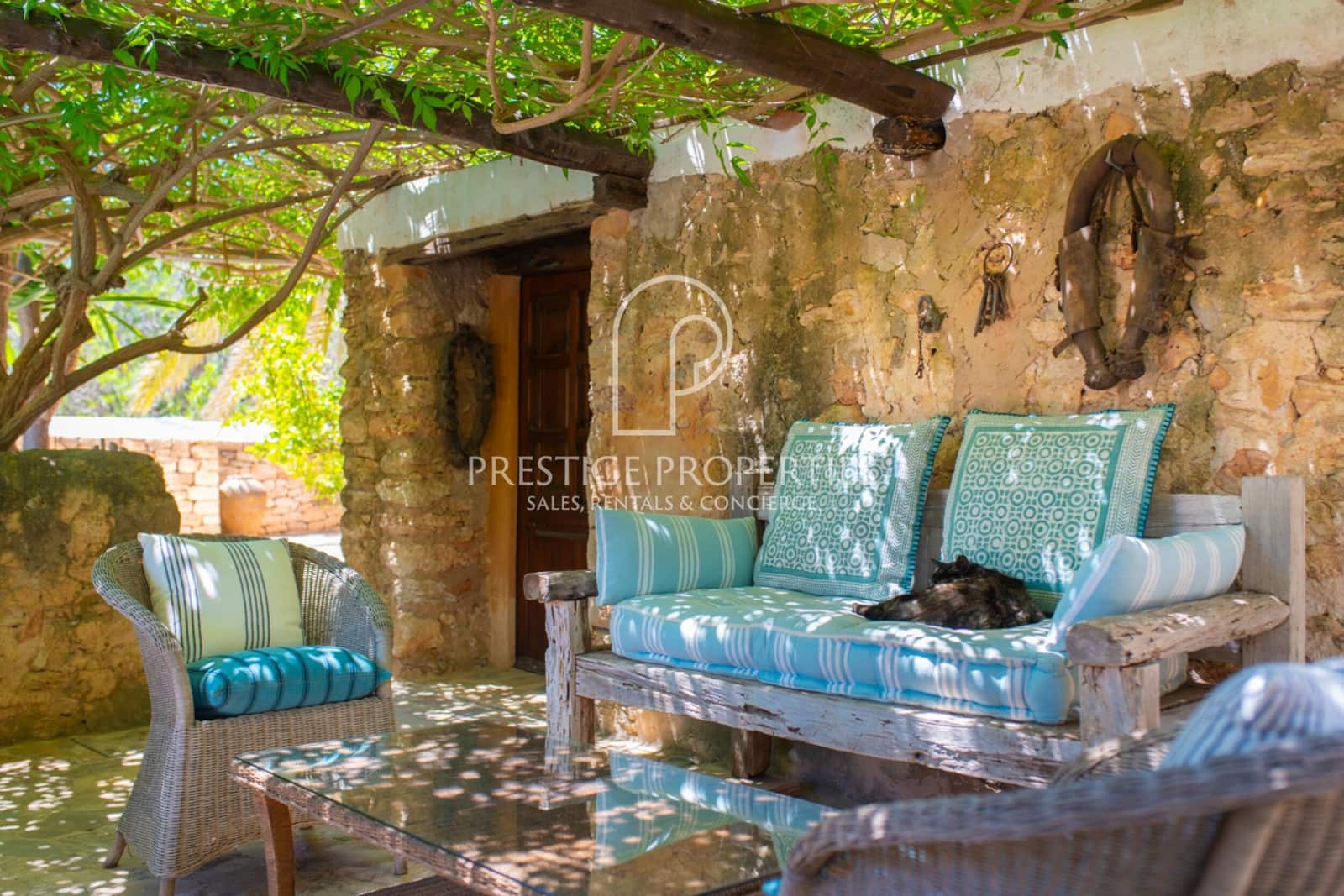 8 sypialnia Finka/Dom wiejski na sprzedaż w San Jose / Sant Josep de Sa Talaia z basenem garażem - 5 975 000 € (Ref: 9057068)