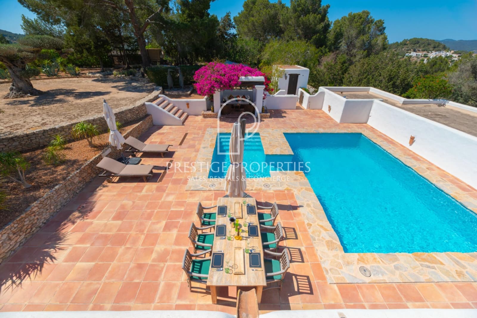 8 sypialnia Finka/Dom wiejski na sprzedaż w San Jose / Sant Josep de Sa Talaia z basenem garażem - 5 975 000 € (Ref: 9057068)