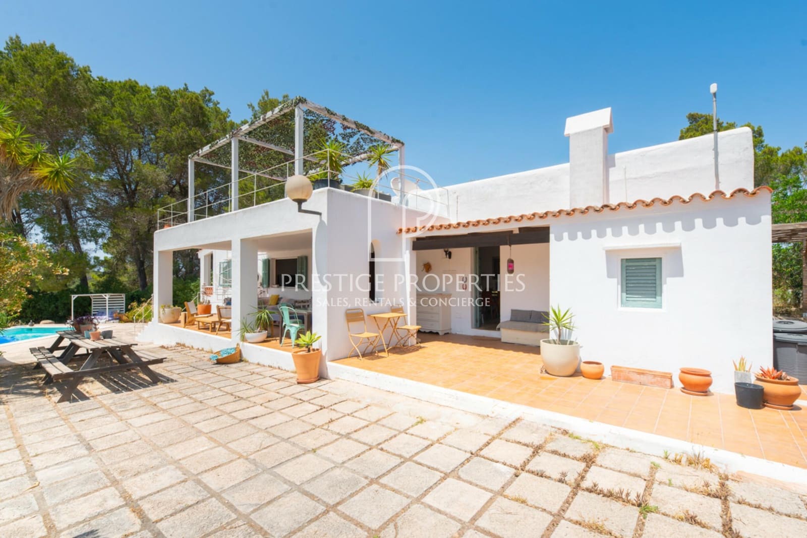 5 soveværelse Finca/Landehus til salg i Sant Antoni de Portmany med swimmingpool garage - € 1.575.000 (Ref: 9066968)