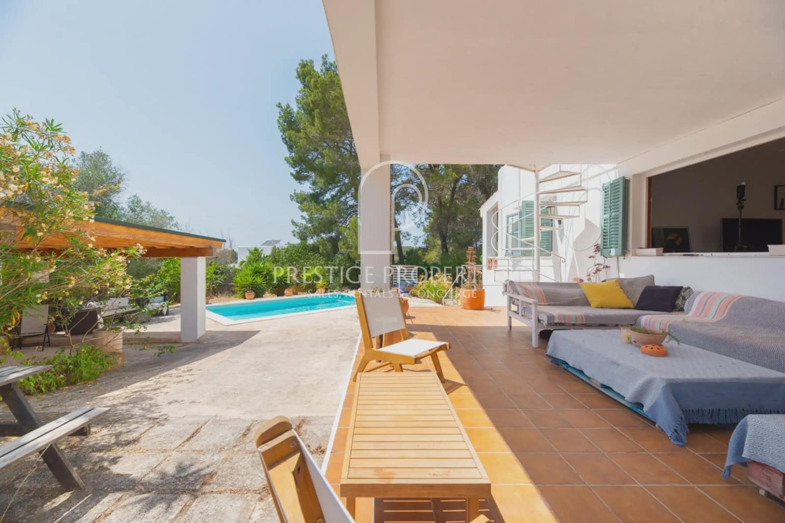5 soveværelse Finca/Landehus til salg i Sant Antoni de Portmany med swimmingpool garage - € 1.495.000 (Ref: 9066968)