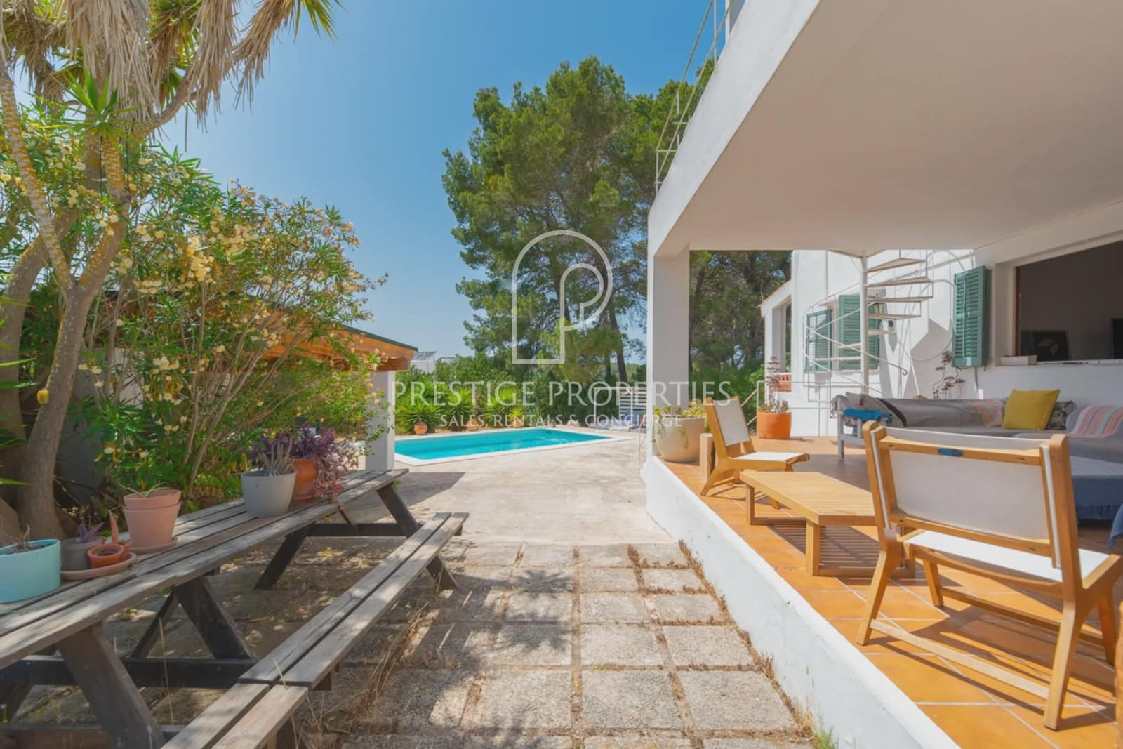 5 soveværelse Finca/Landehus til salg i Sant Antoni de Portmany med swimmingpool garage - € 1.495.000 (Ref: 9066968)