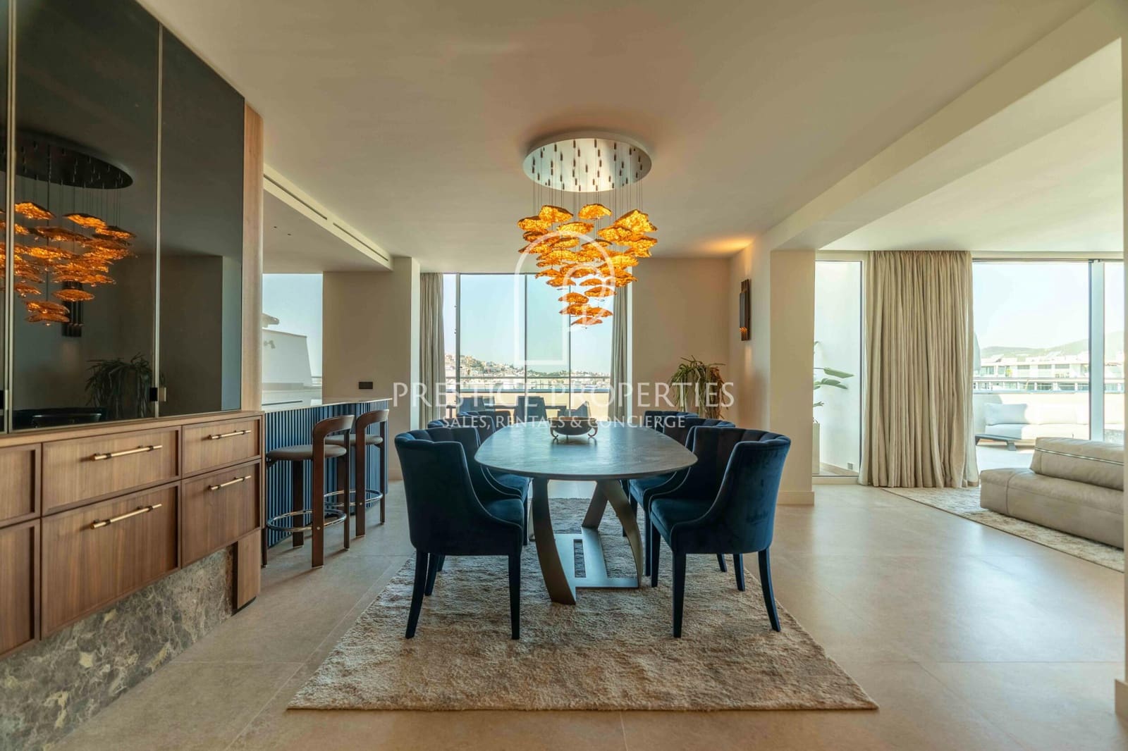 3 soveværelse Penthouse til salg i Ibiza by med swimmingpool garage - € 2.950.000 (Ref: 9118166)