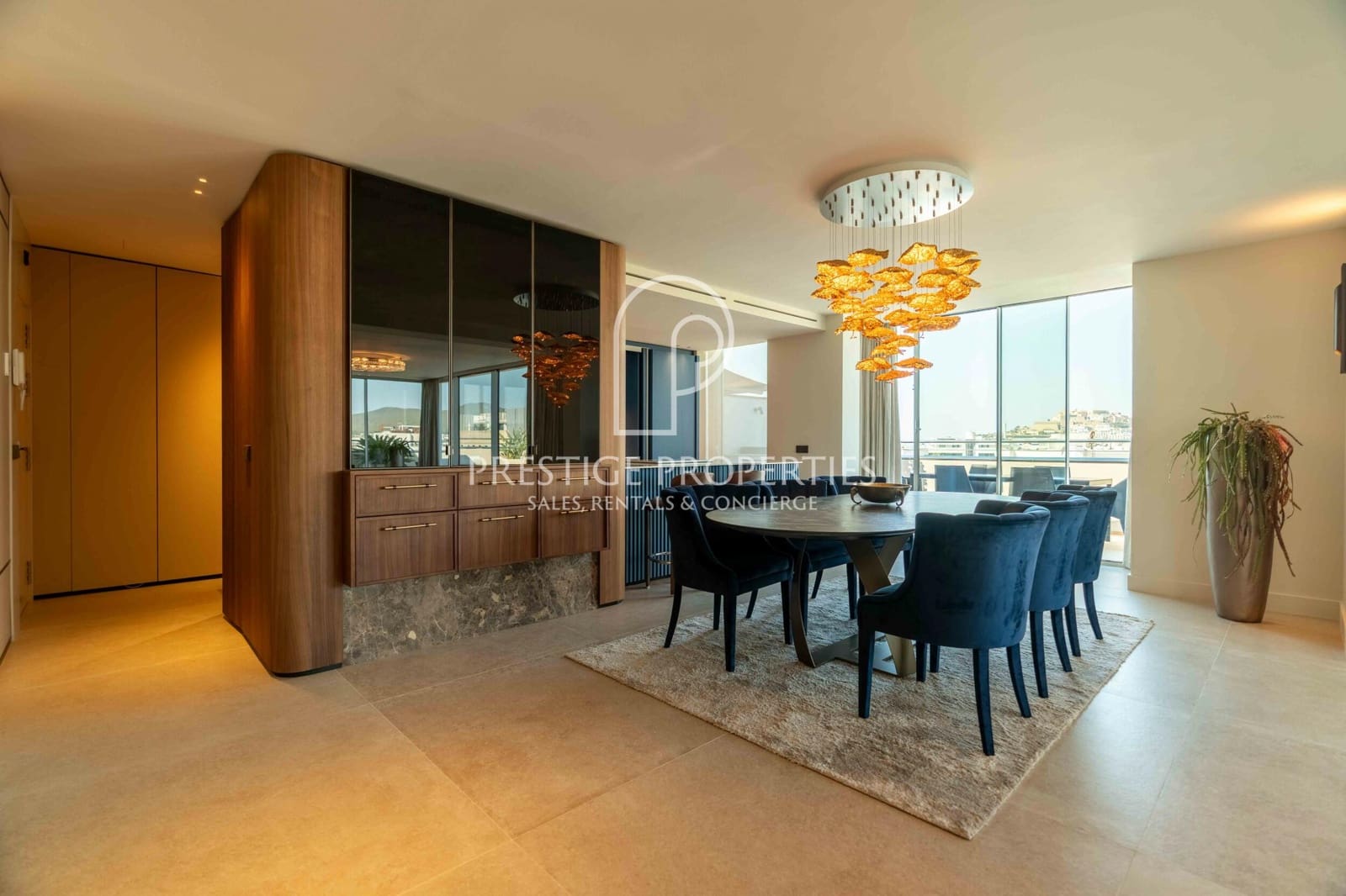 3 soveværelse Penthouse til salg i Ibiza by med swimmingpool garage - € 2.950.000 (Ref: 9118166)