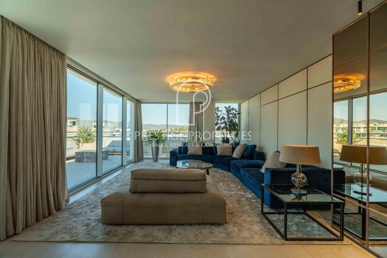 3 soveværelse Penthouse til salg i Ibiza by med swimmingpool garage - € 2.950.000 (Ref: 9118166)