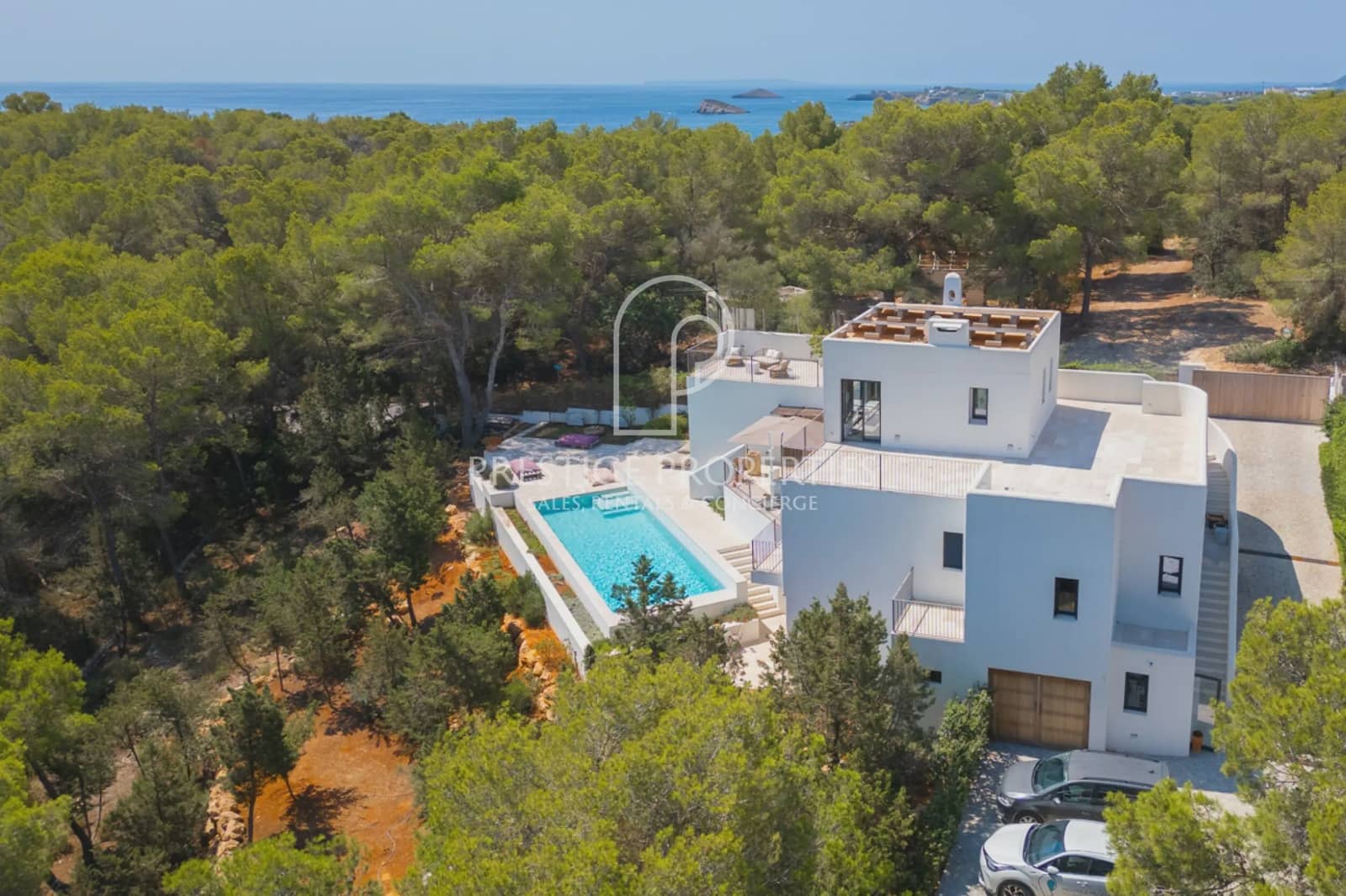 6 chambre Villa/Maison à vendre à Santa Eulalia / Santa Eularia avec piscine garage - 3 750 000 € (Ref: 9181978)