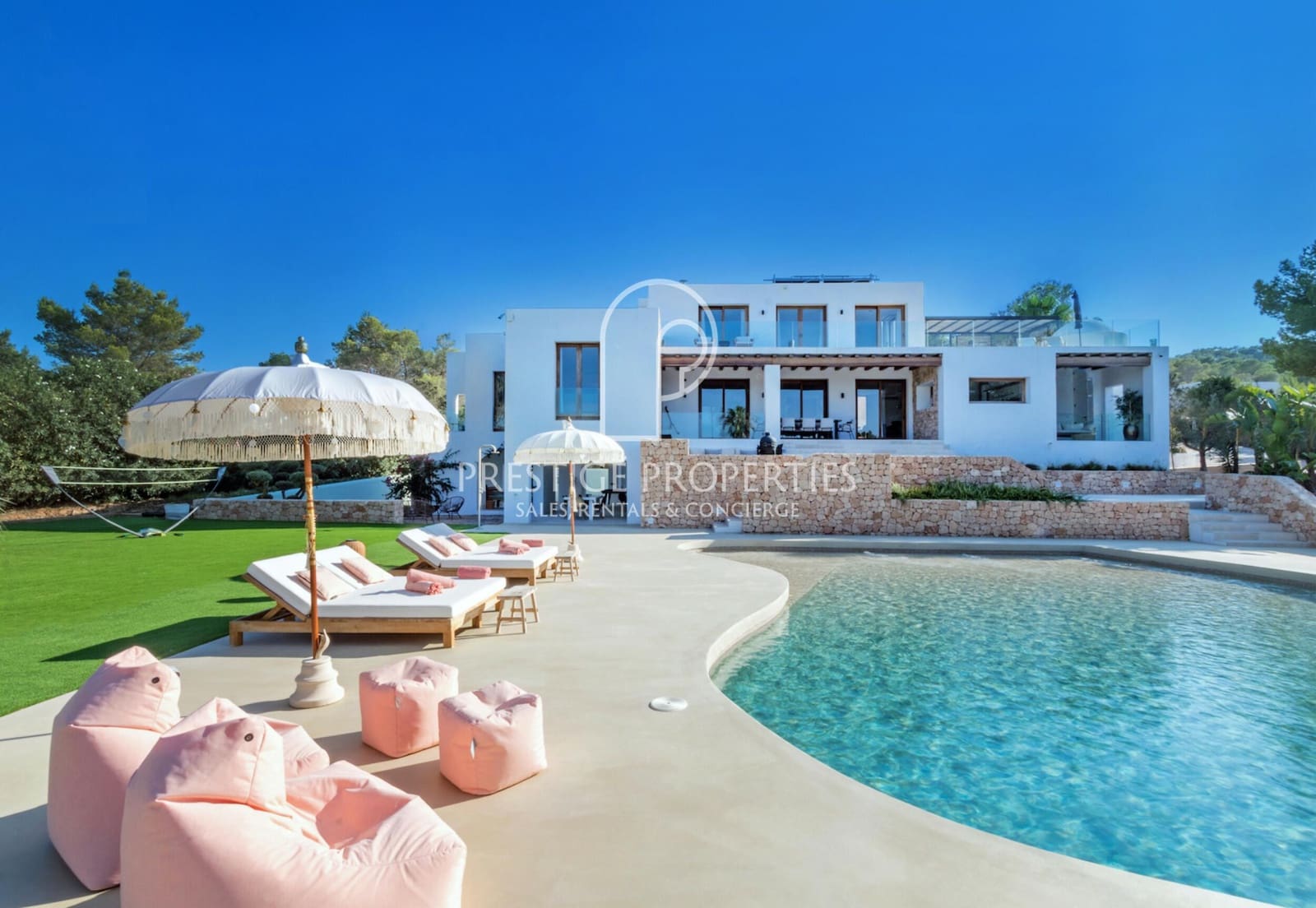 6 chambre Villa/Maison à vendre à San Jose / Sant Josep de Sa Talaia avec piscine garage - 6 750 000 € (Ref: 9190588)