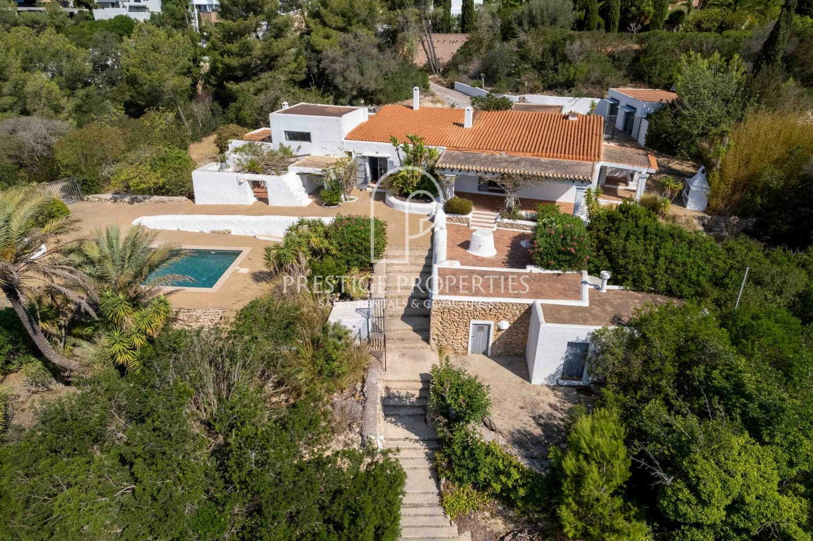 4 quarto Quinta/Casa Rural para venda em Santa Eulalia / Santa Eularia com piscina garagem - 3 650 000 € (Ref: 9193273)