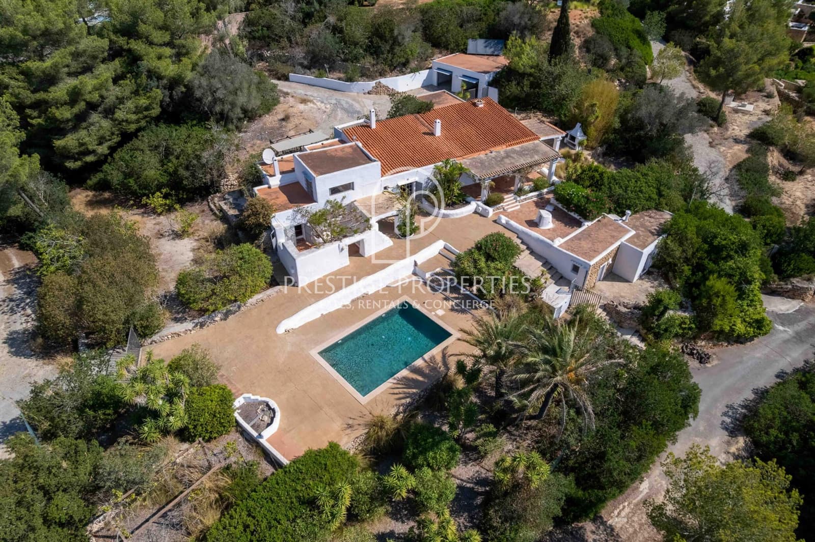 4 quarto Quinta/Casa Rural para venda em Santa Eulalia / Santa Eularia com piscina garagem - 3 650 000 € (Ref: 9193273)