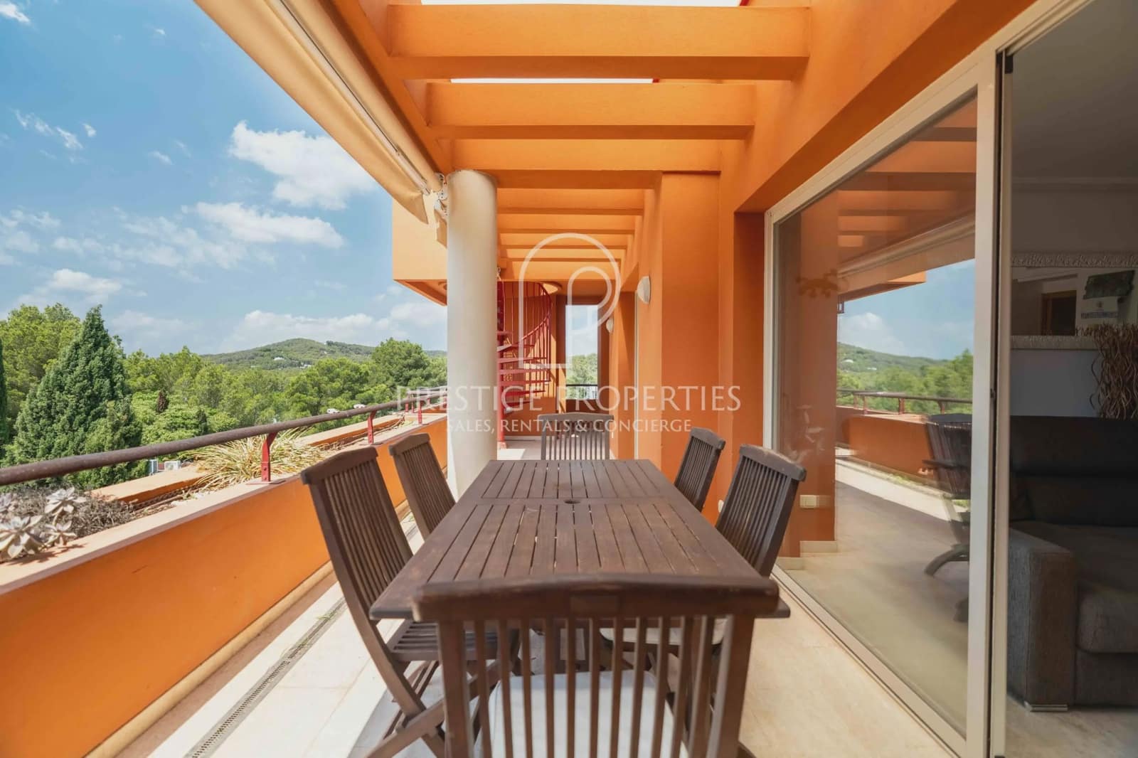2 chambre Penthouse à vendre à Santa Eulalia / Santa Eularia avec piscine garage - 750 000 € (Ref: 9205720)